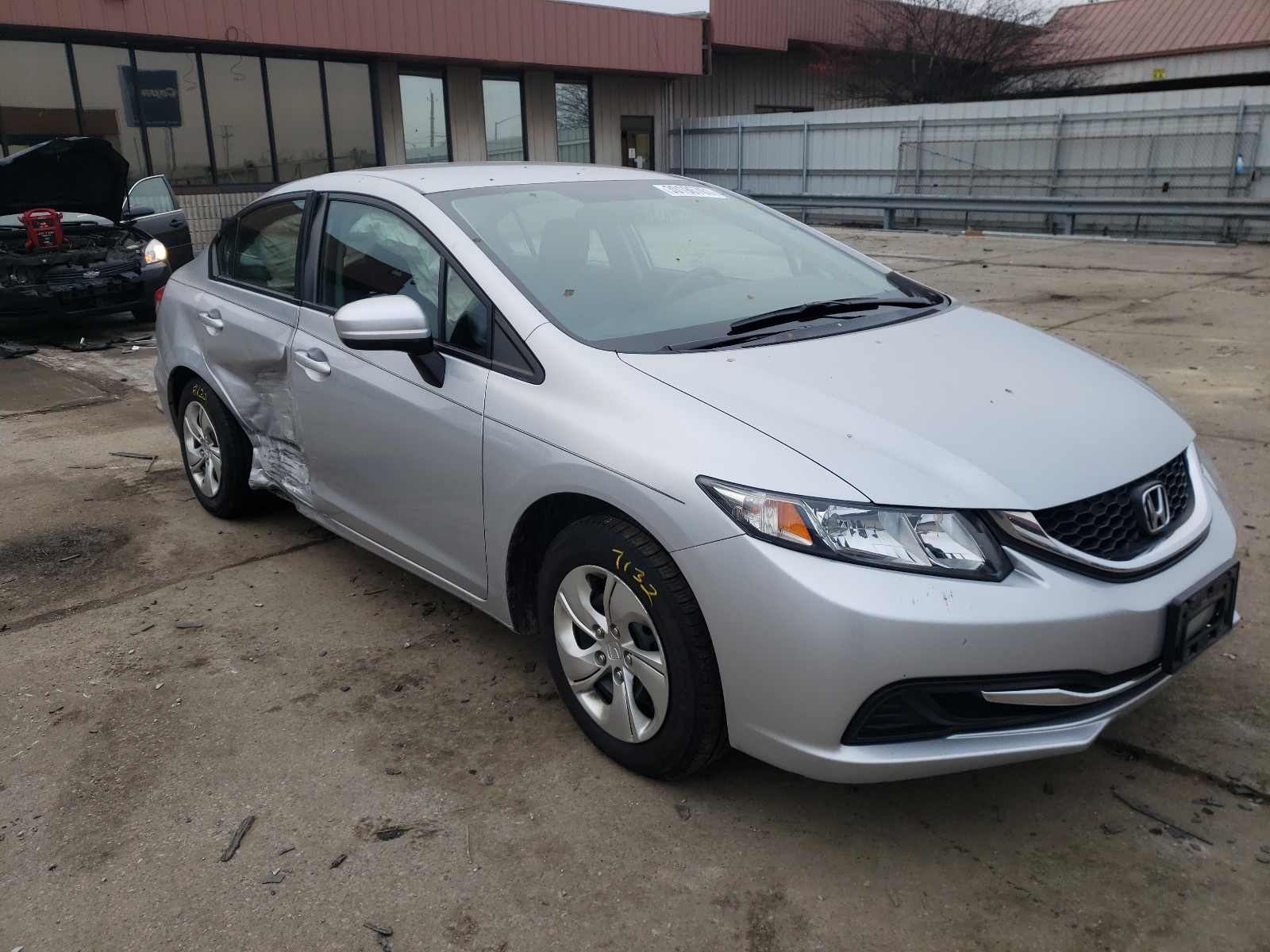 Photo 1 from auction – 2014 HONDA CIVIC LX with VIN 2HGFB2E50EH557547