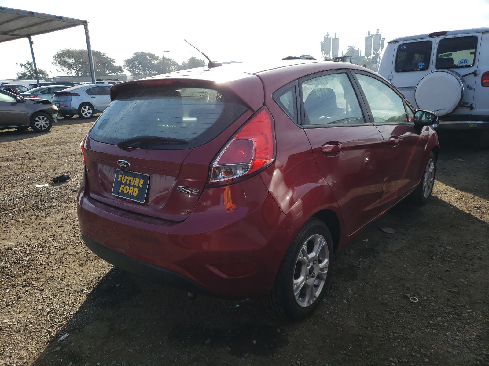 Photo 4 from auction – 2015 FORD FIESTA SE with VIN 3FADP4EJ3FM149407