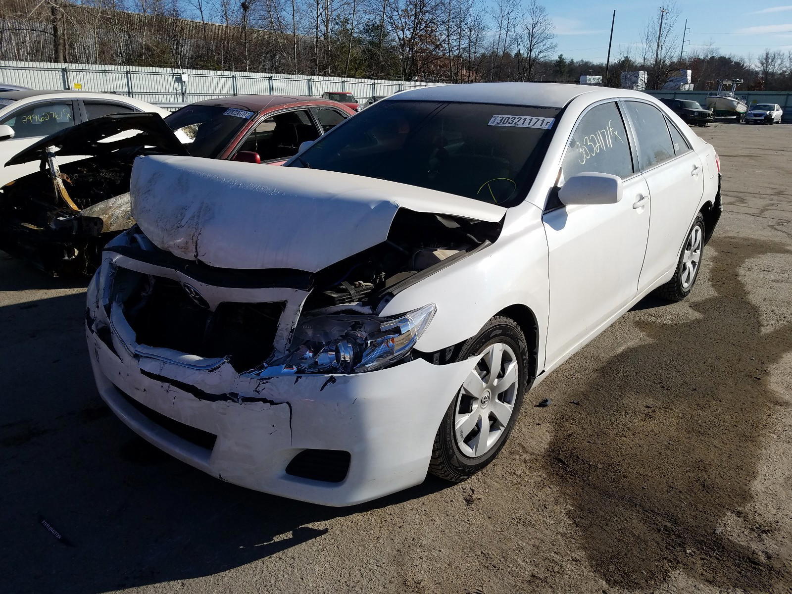 Photo 2 from auction – 2011 TOYOTA CAMRY BASE with VIN 4T4BF3EKXBR193449