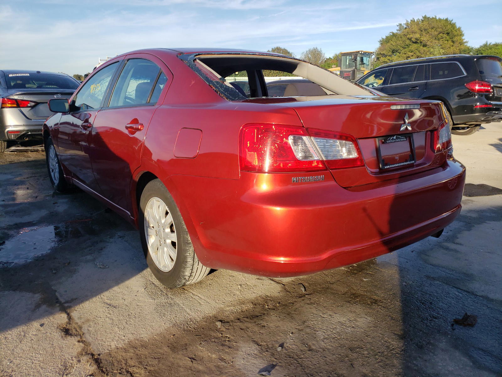 Photo 3 from auction – 2012 MITSUBISHI GALANT FE with VIN 4A32B2FFXCE013160