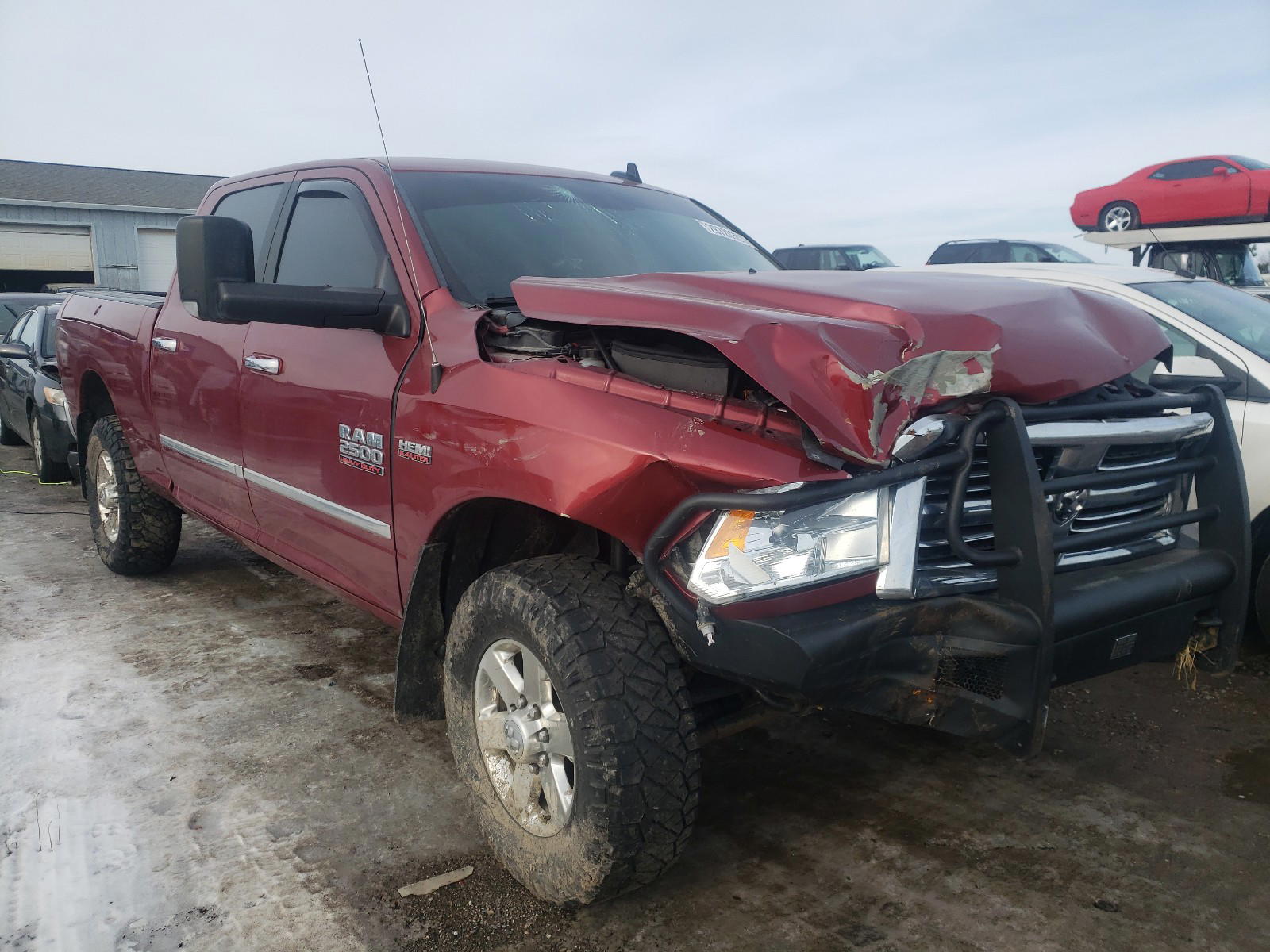RAM 2500 SLT 2015 with VIN 3C6UR5DJ8FG571433 - Photo from auction