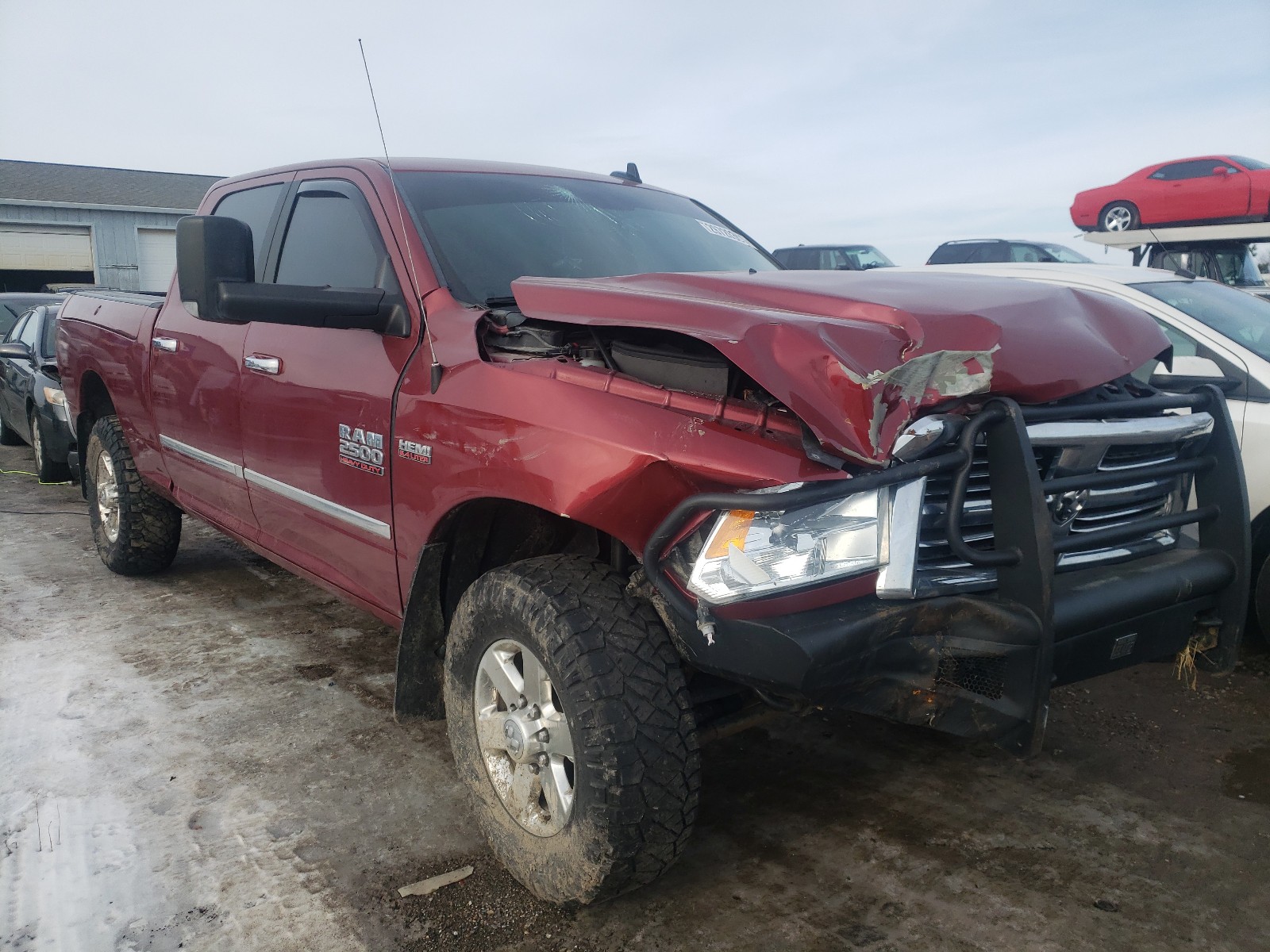 RAM 2500 SLT 2015 z numerem VIN 3C6UR5DJ8FG571433 - Zdjęcie z aukcji