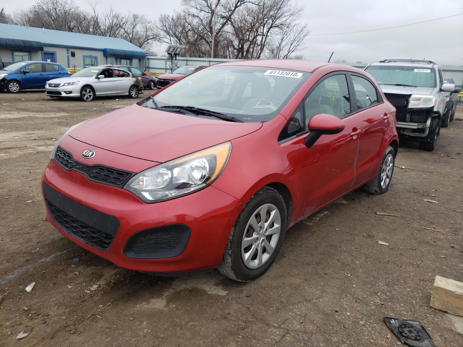 Photo 2 from auction – 2013 KIA RIO LX with VIN KNADM5A35D6243718