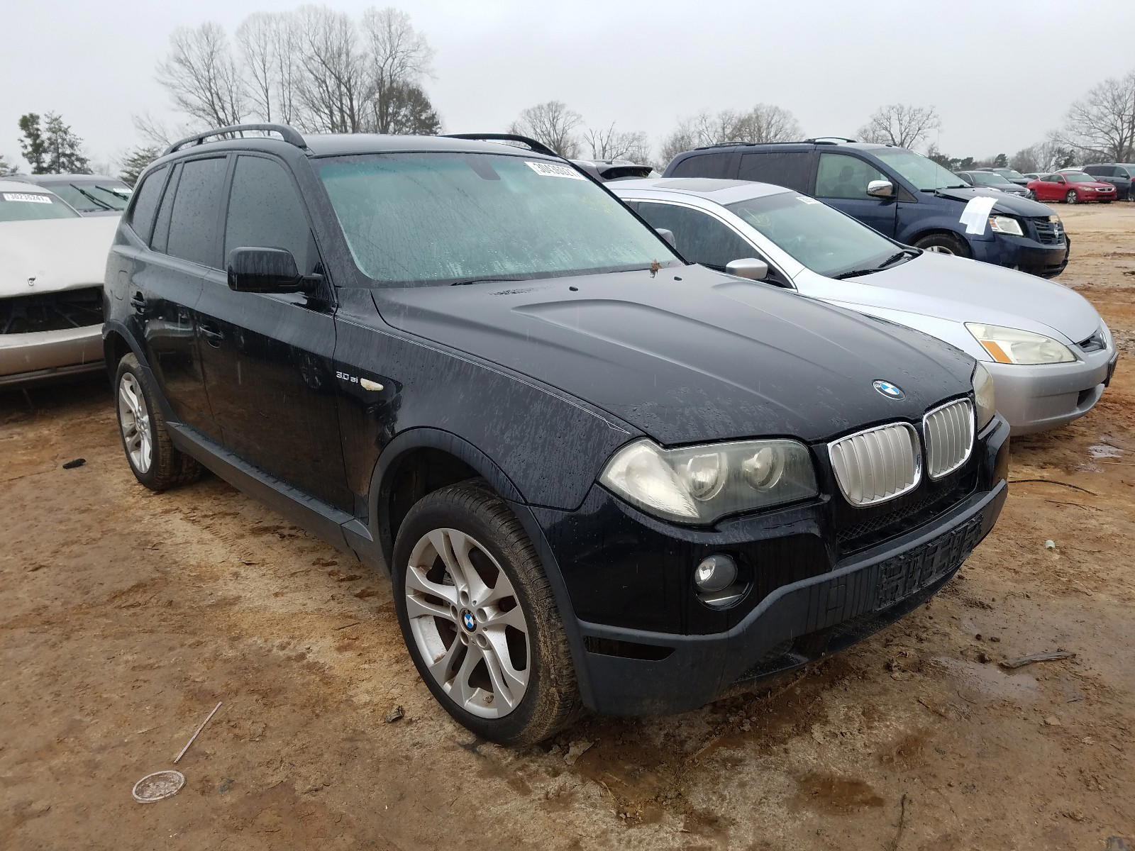 BMW X3 3.0SI 2008 with VIN WBXPC93458WJ03533 - Photo from auction
