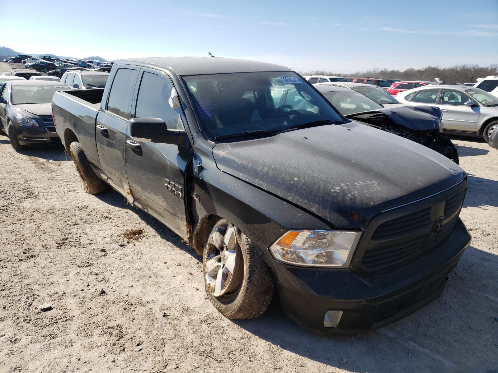 RAM 1500 SLT 2017 with VIN 1C6RR6GT9HS804059 - Photo from auction