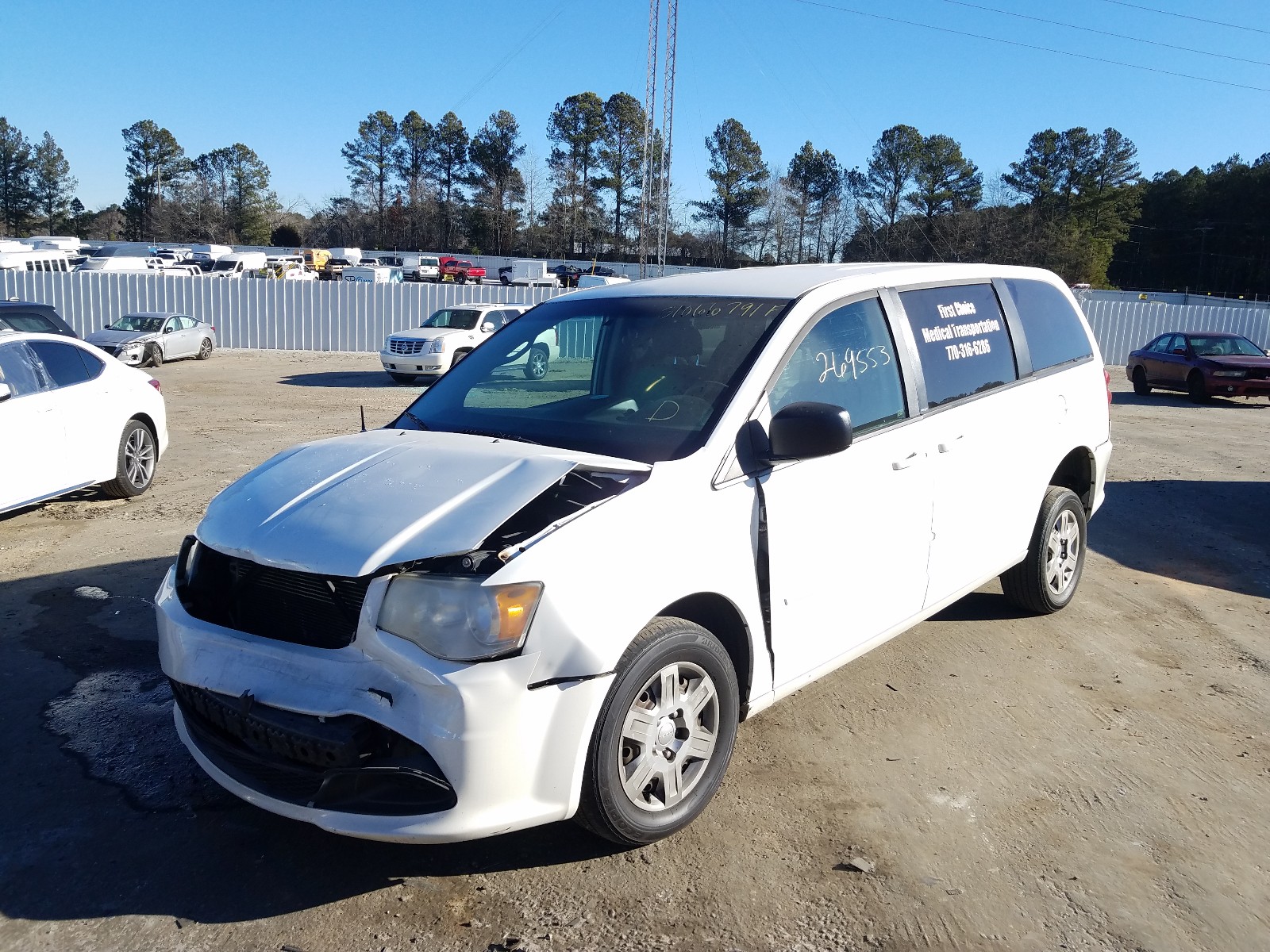 Photo 2 from auction – 2012 DODGE GRAND CARA with VIN 2C4RDGBG8CR249316