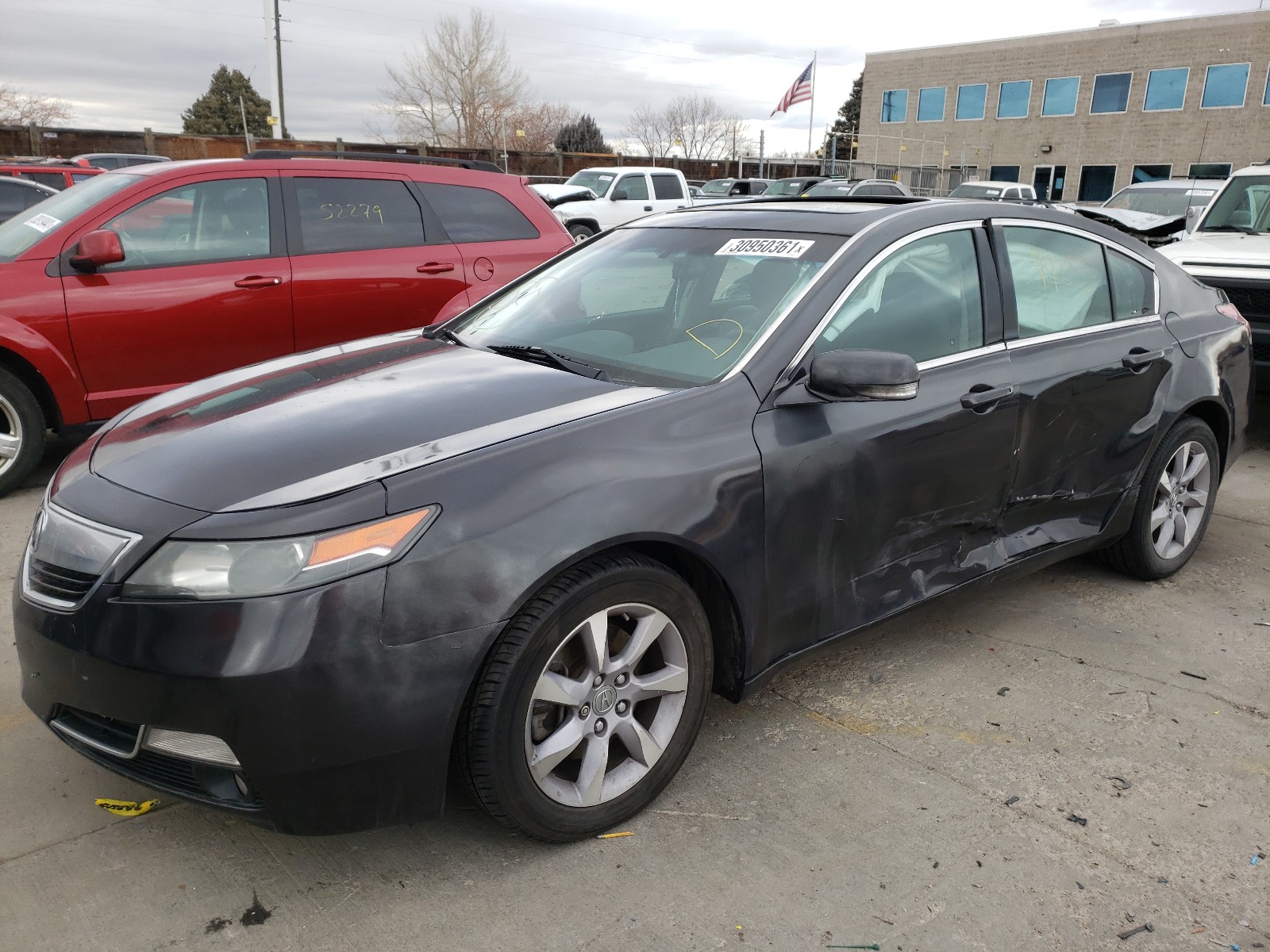 Photo 2 from auction – 2013 ACURA TL with VIN 19UUA8F21DA005876
