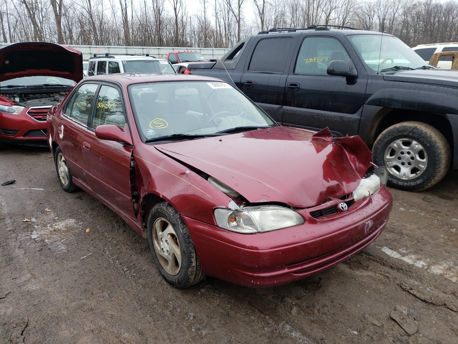 Photo 1 from auction – 1999 TOYOTA COROLLA VE with VIN 2T1BR12E3XC204112