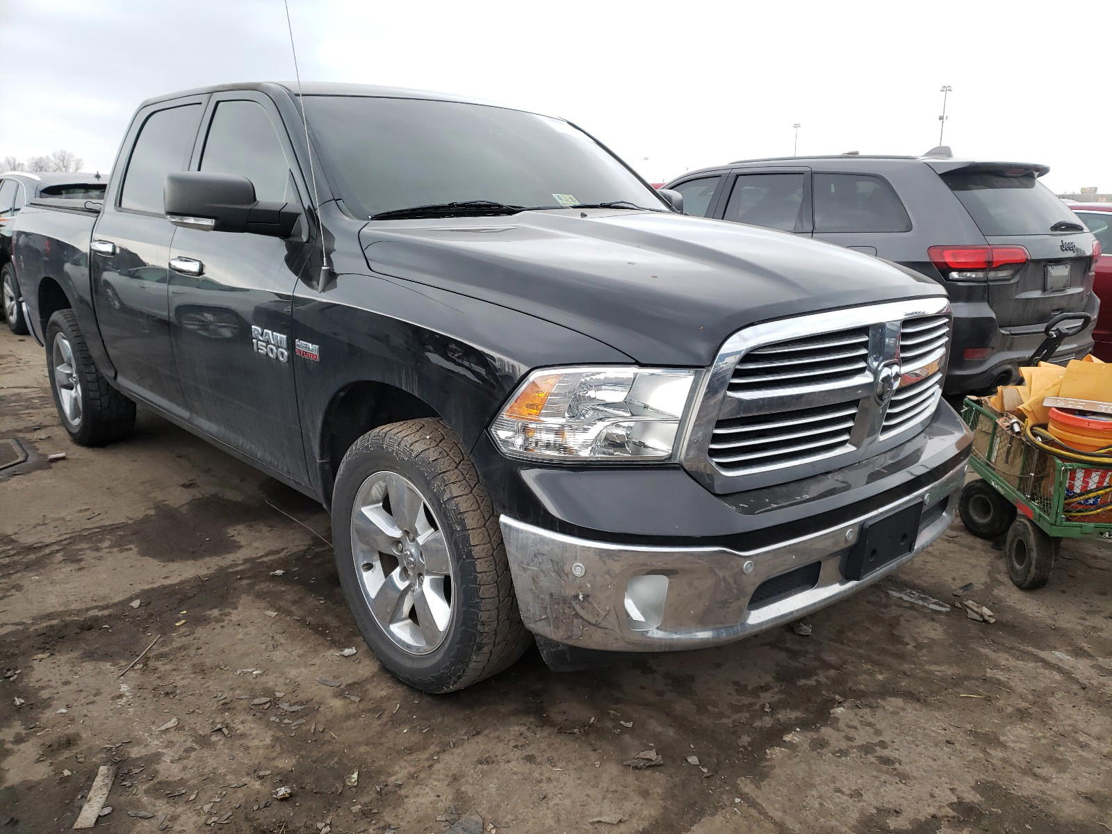 RAM 1500 SLT 2014 with VIN 1C6RR7LT6ES444952 - Photo from auction