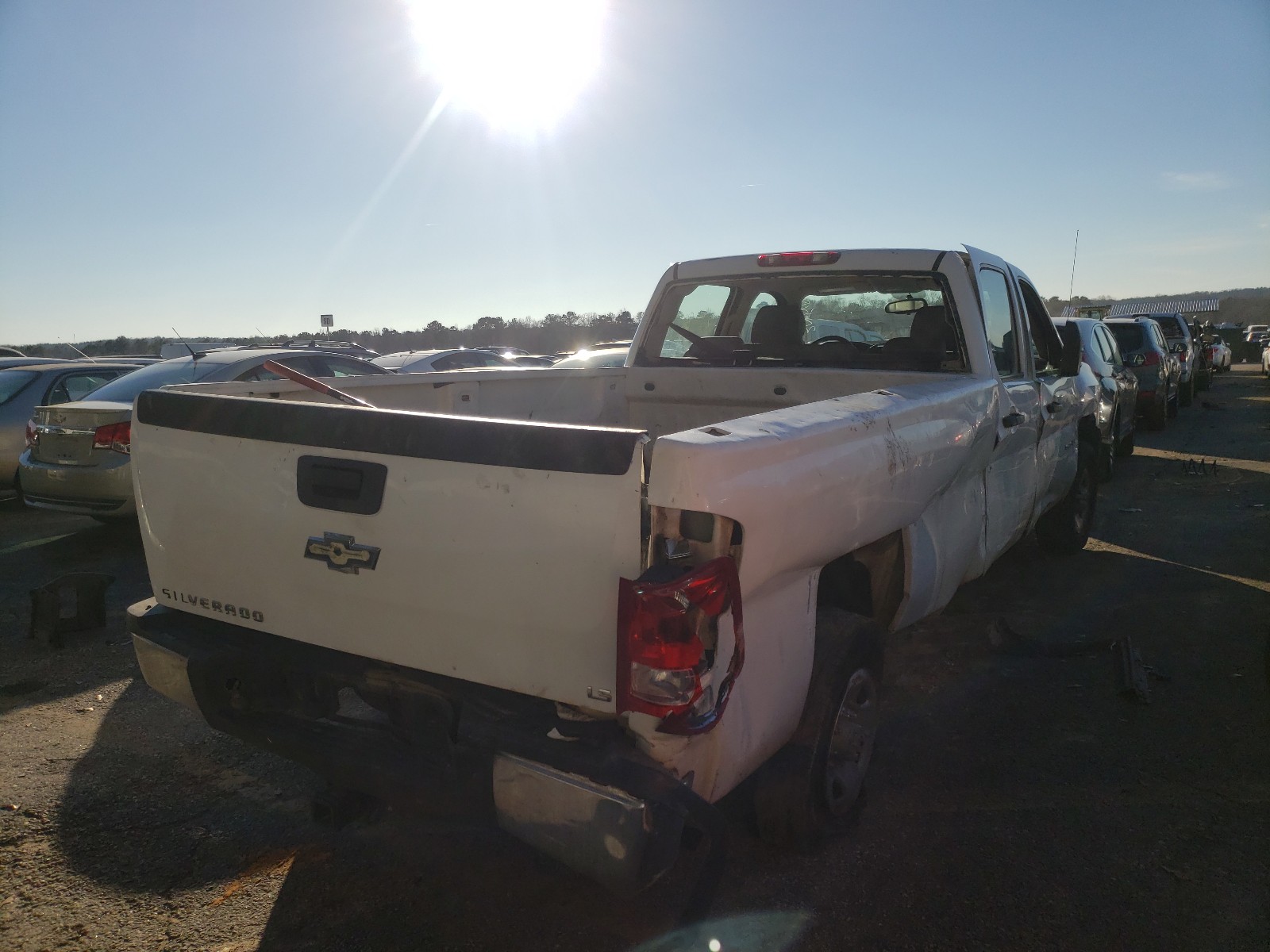 Photo 4 from auction – 2009 CHEVROLET SILVERADO with VIN 1GCHC43K19F125775