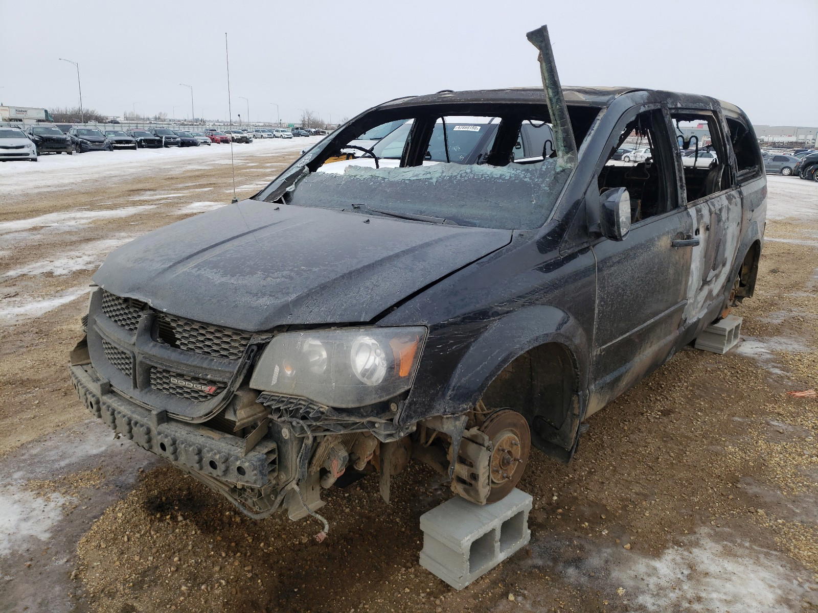 Photo 2 from auction – 2017 DODGE GRAND CARA with VIN 2C4RDGEG4HR874671