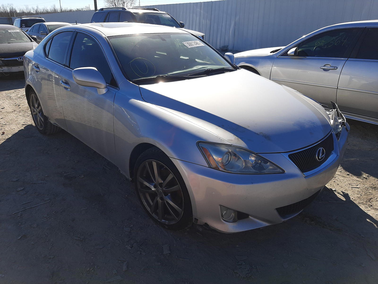 LEXUS IS 250 2008 with VIN JTHBK262985074070 - Photo from auction