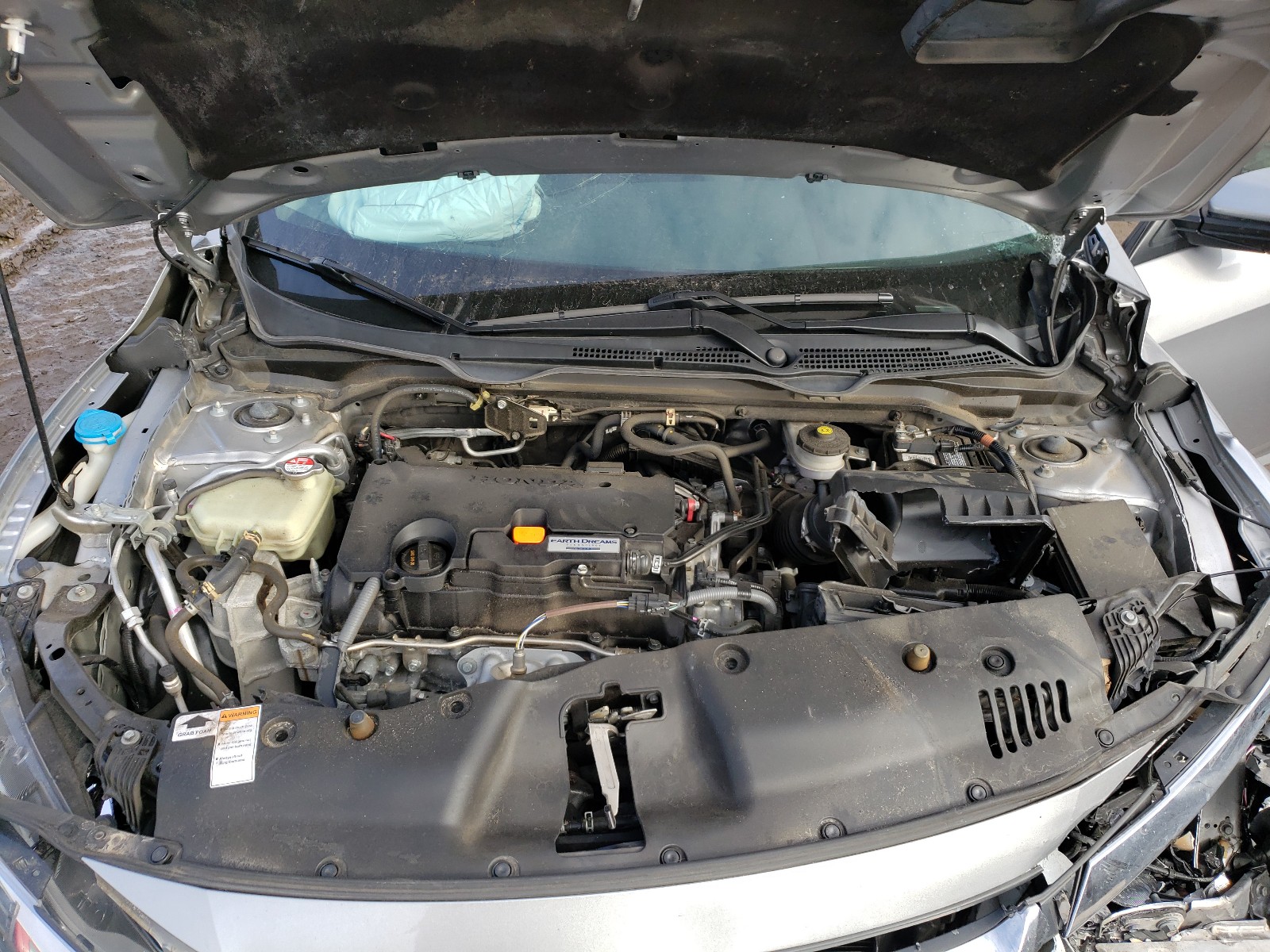 Photo 7 from auction – 2016 HONDA CIVIC LX with VIN 19XFC2F54GE212255
