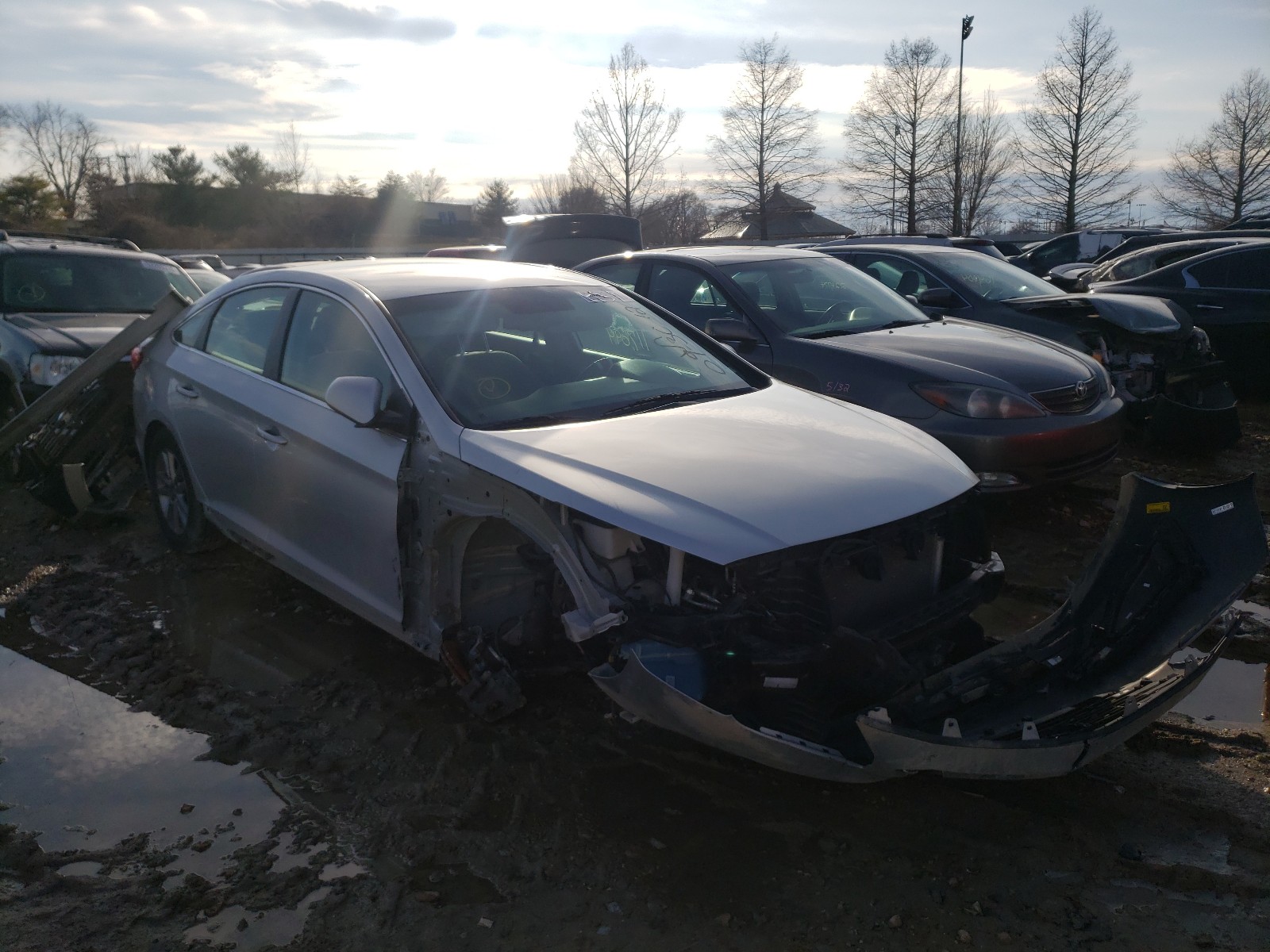 HYUNDAI SONATA SE 2016 with VIN 5NPE24AF1GH372289 - Photo from auction