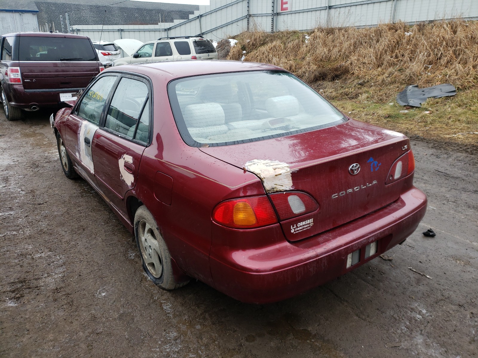 Photo 3 from auction – 1999 TOYOTA COROLLA VE with VIN 2T1BR12E3XC204112