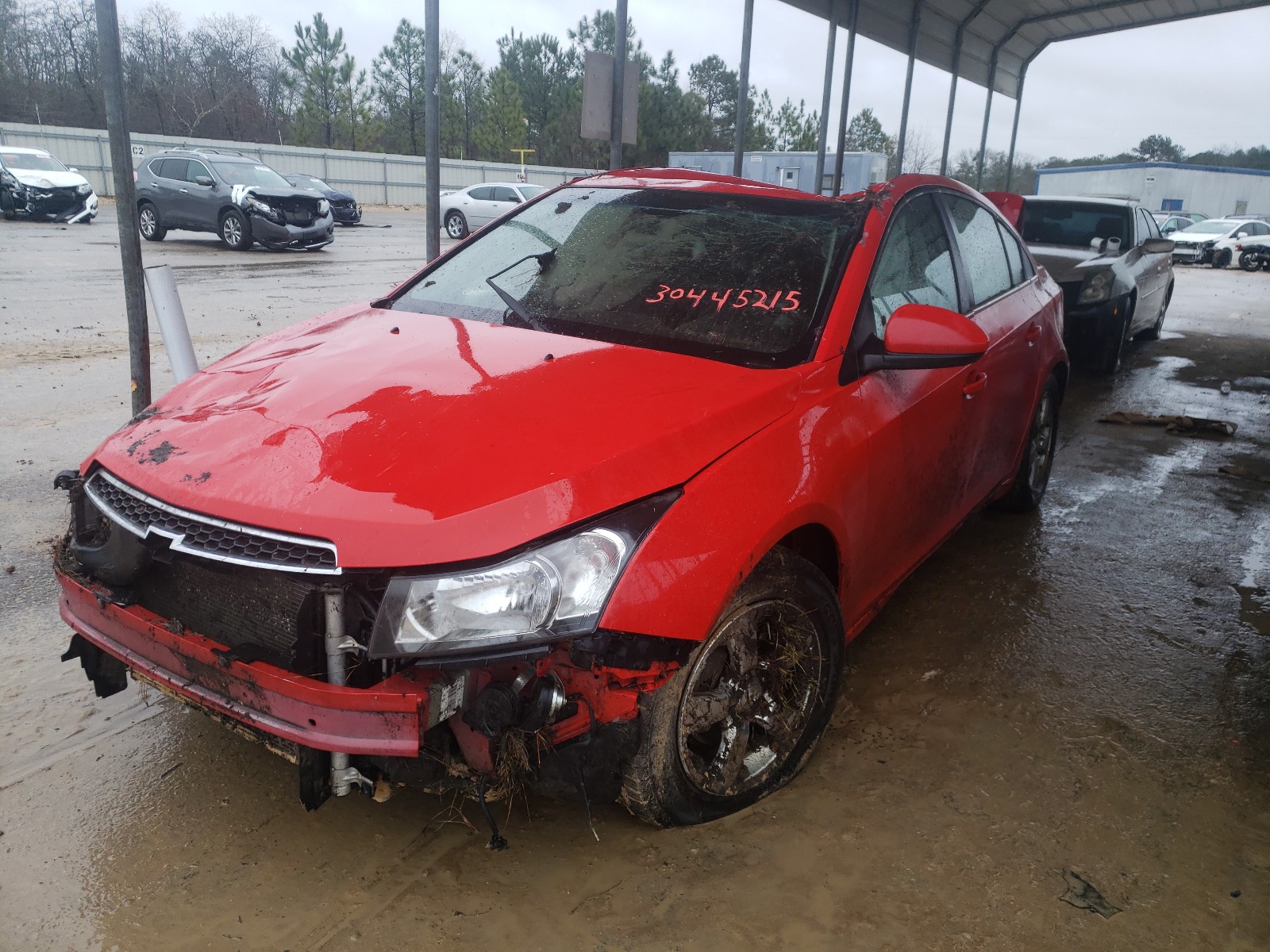 Photo 2 from auction – 2014 CHEVROLET CRUZE LT with VIN 1G1PC5SB7E7149112