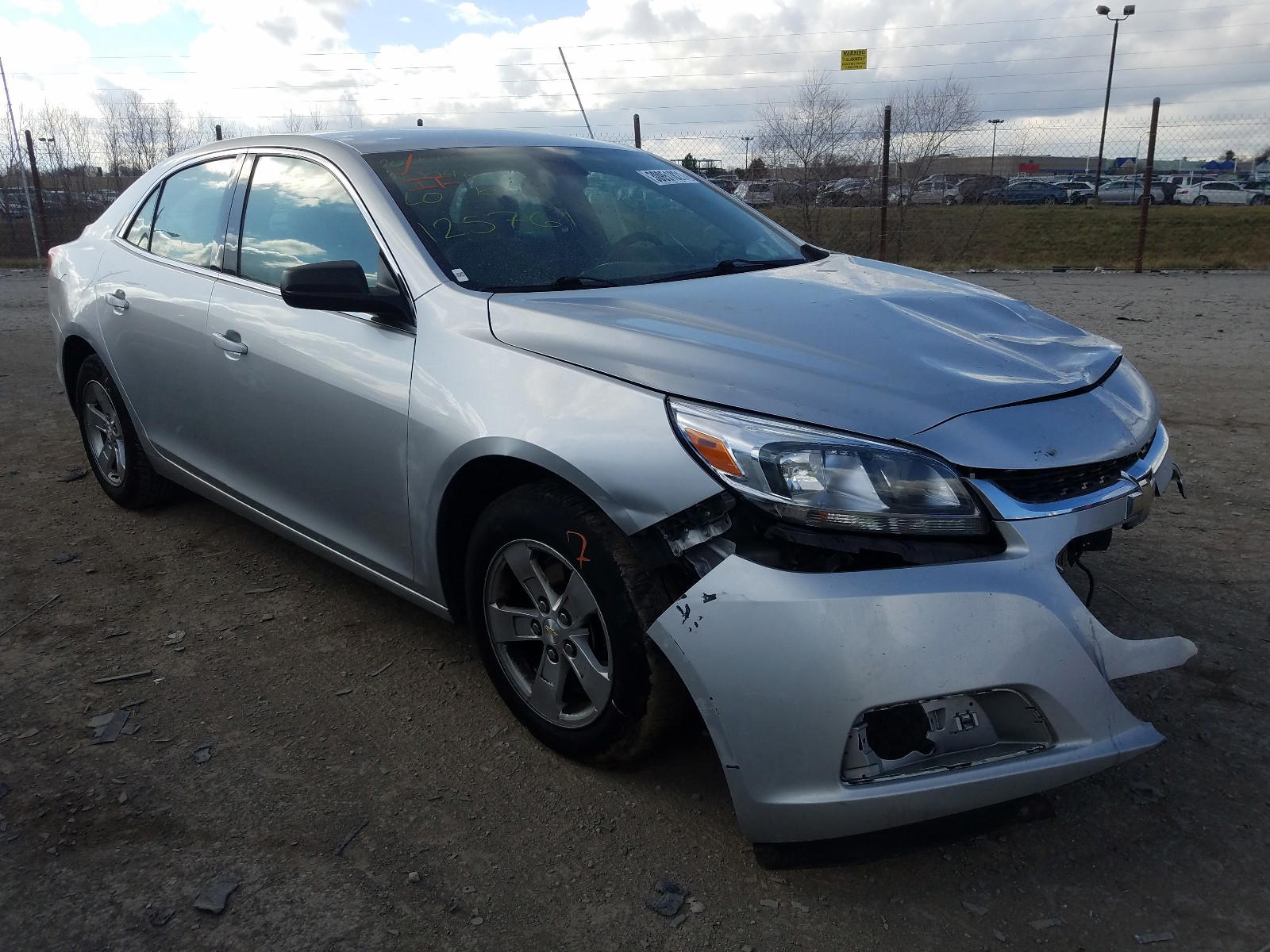 CHEVROLET MALIBU LIM 2016 with VIN 1G11A5SA2GU125761 - Photo from auction