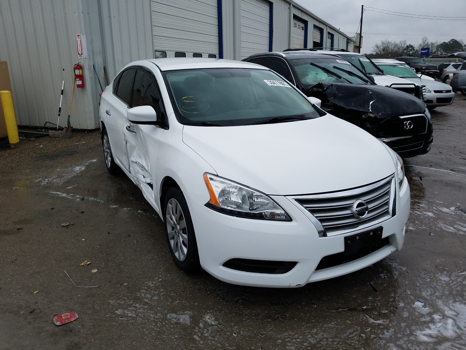 NISSAN SENTRA S 2015 with VIN 3N1AB7AP2FY249730 - Photo from auction