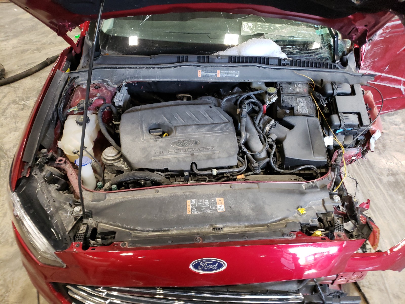 Photo 7 from auction – 2017 FORD FUSION SE with VIN 3FA6P0HD5HR271067