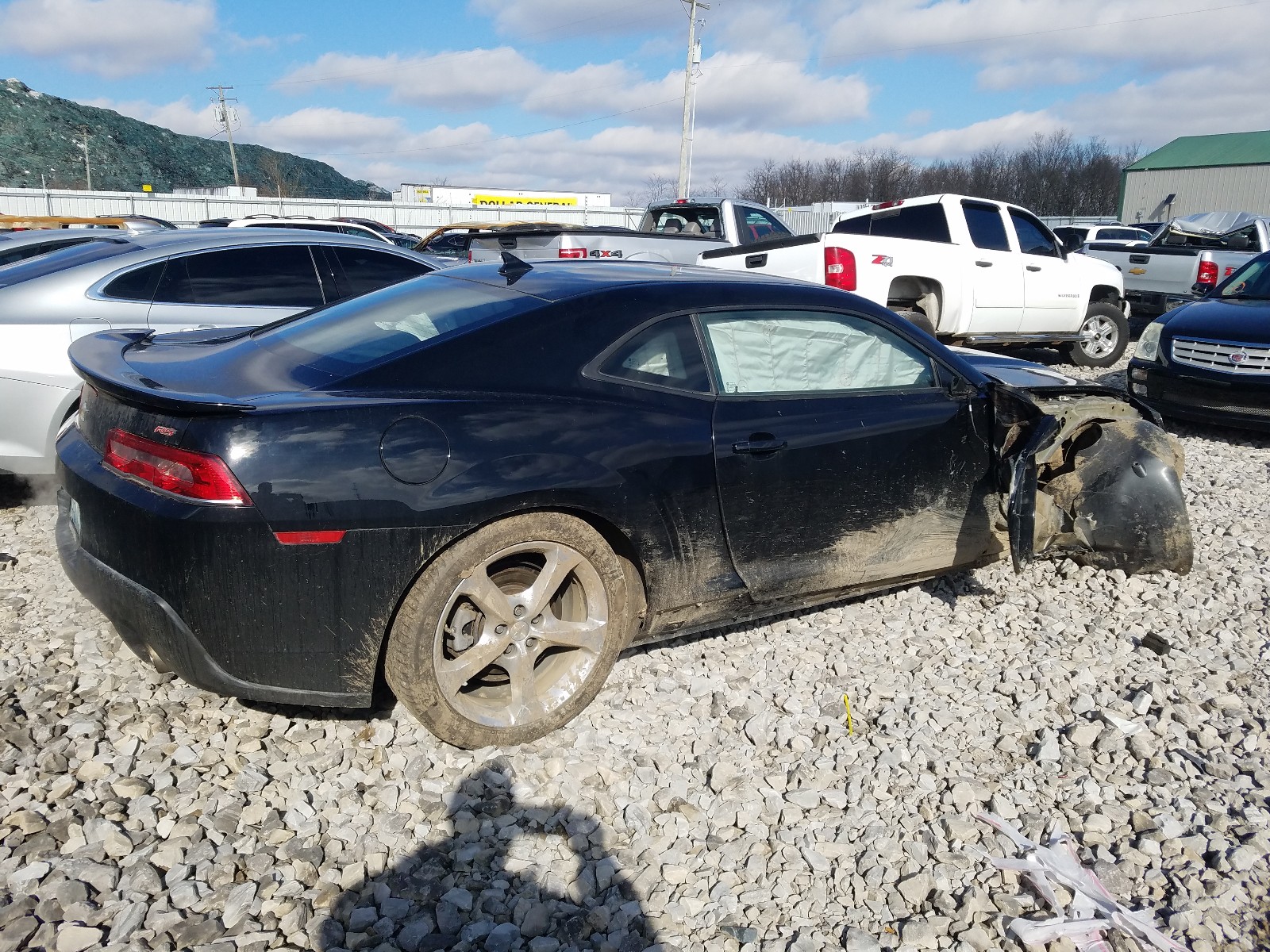 Photo 4 from auction – 2015 CHEVROLET CAMARO LT with VIN 2G1FD1E3XF9255236