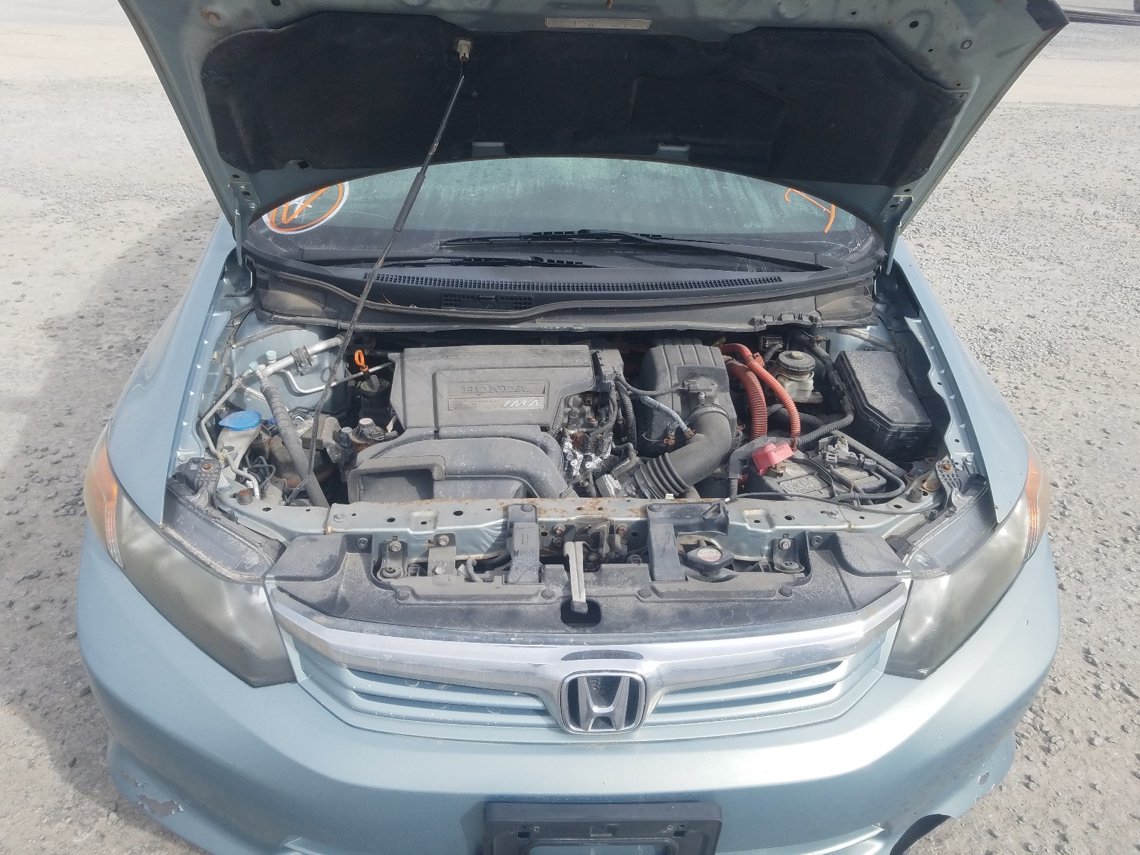 Photo 7 from auction – 2012 HONDA CIVIC HYBR with VIN JHMFB4F26CS000077