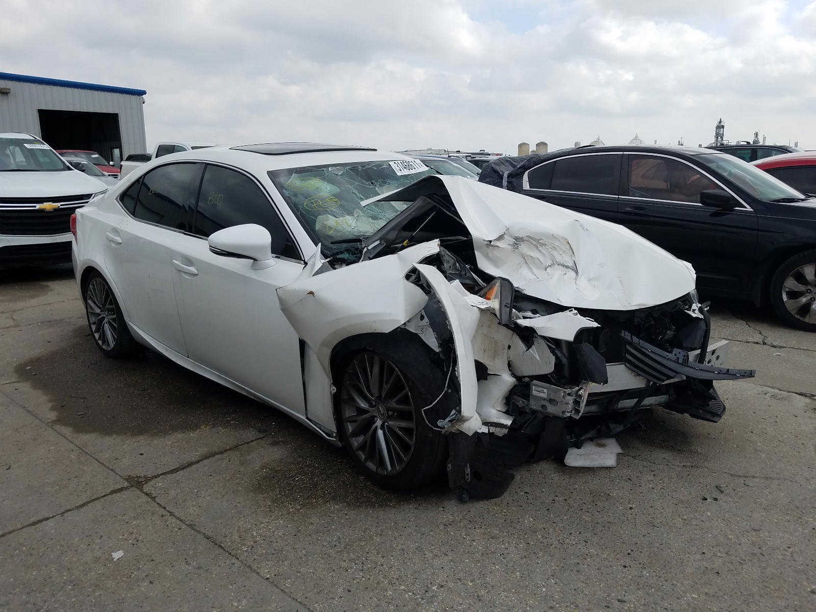 LEXUS IS 250 2015 with VIN JTHBF1D26F5055944 - Photo from auction