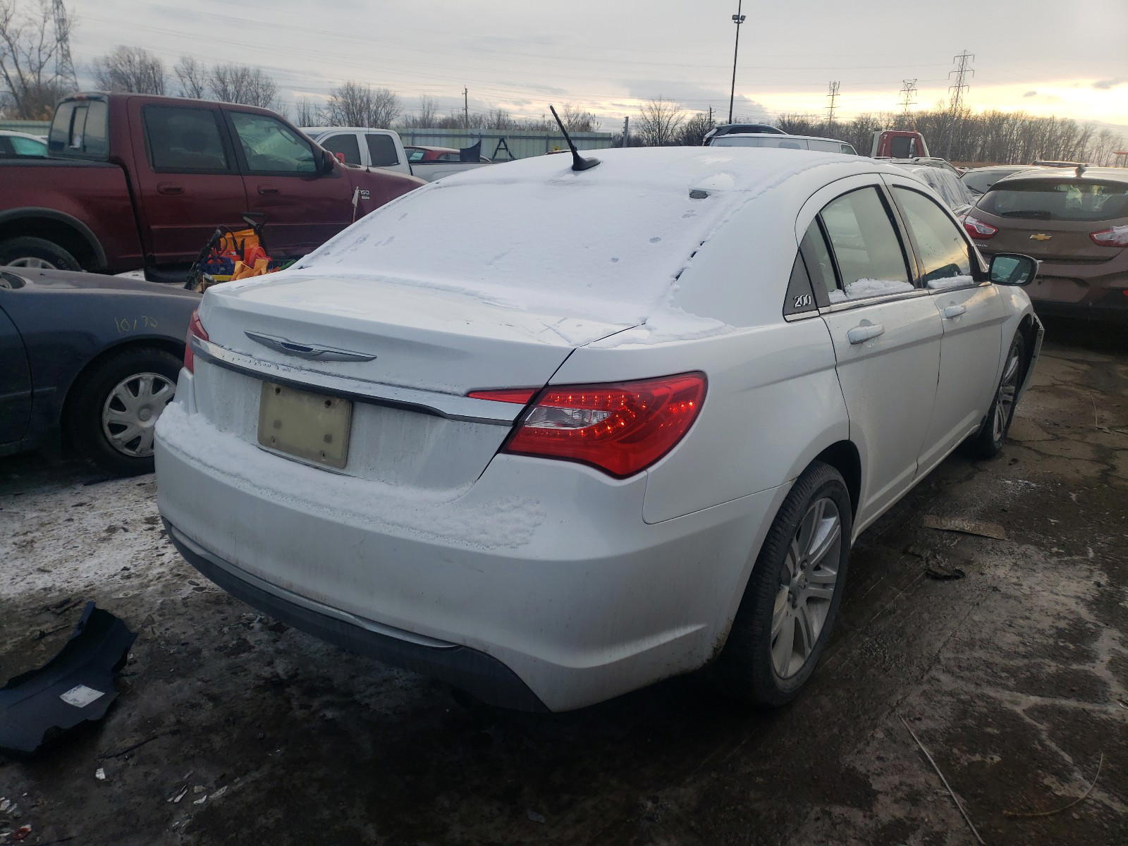 Photo 4 from auction – 2011 CHRYSLER 200 TOURIN with VIN 1C3BC1FB7BN562129