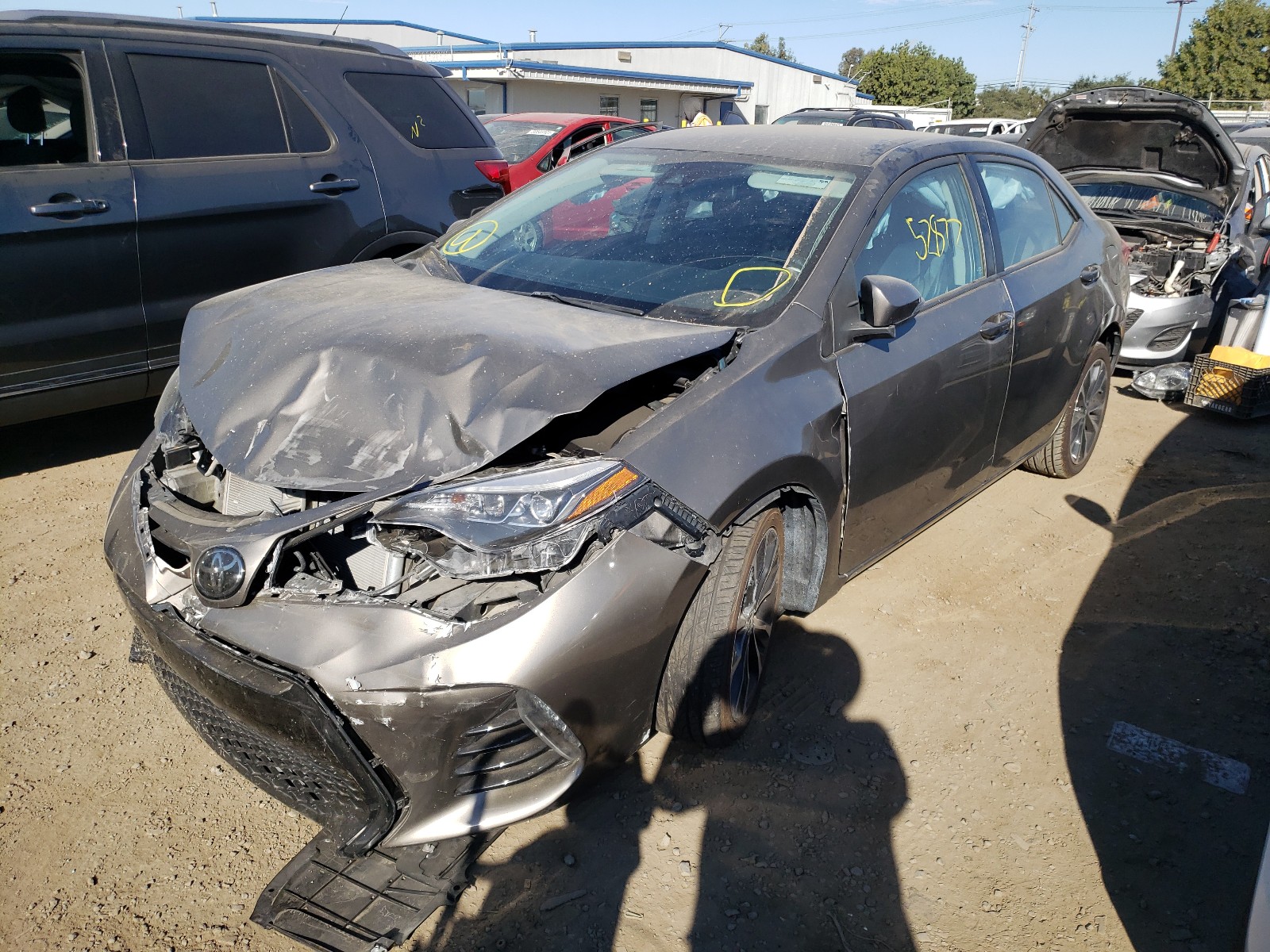 Photo 2 from auction – 2017 TOYOTA COROLLA L with VIN 2T1BURHE7HC872808