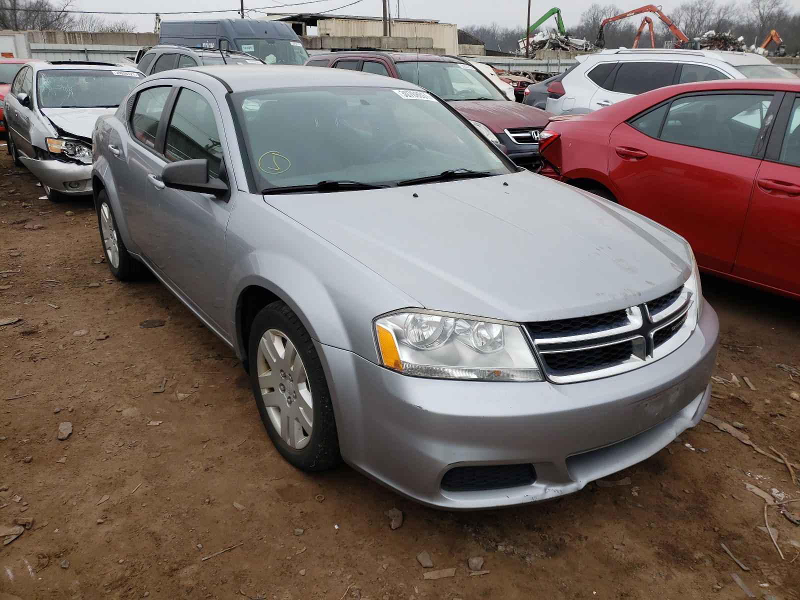 Photo 11 from auction – 2014 DODGE AVENGER SE with VIN 1C3CDZAB9EN215557