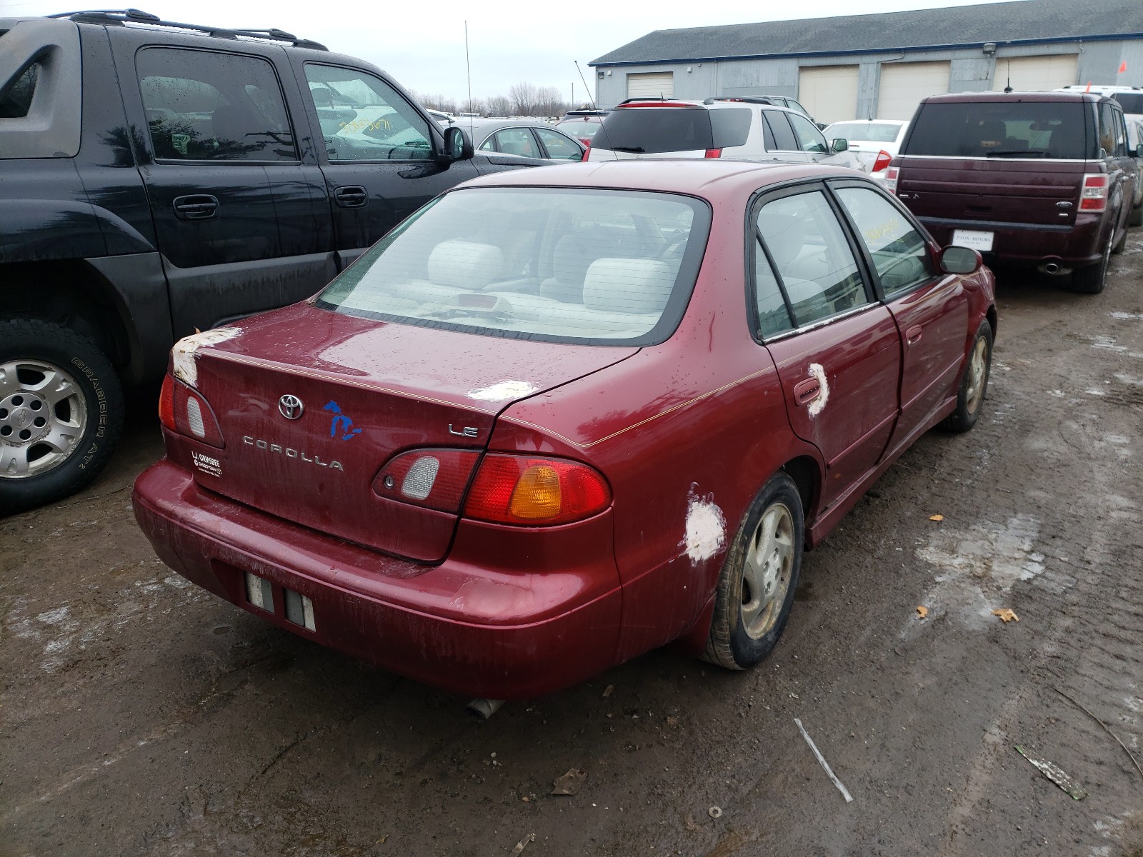 Photo 4 from auction – 1999 TOYOTA COROLLA VE with VIN 2T1BR12E3XC204112