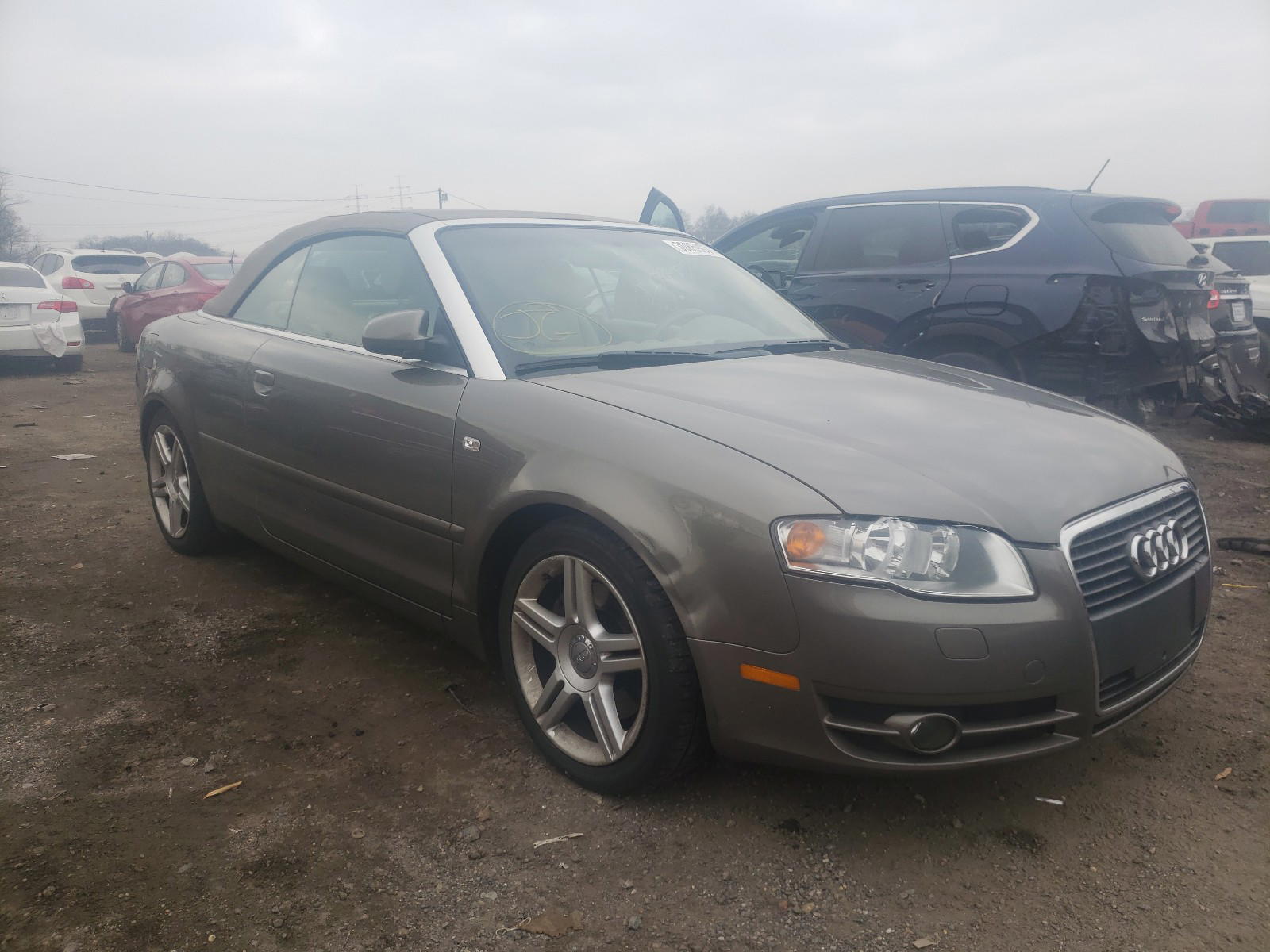 AUDI A4 2.0T CA 2007 with VIN WAUAF48H37K035664 - Photo from auction