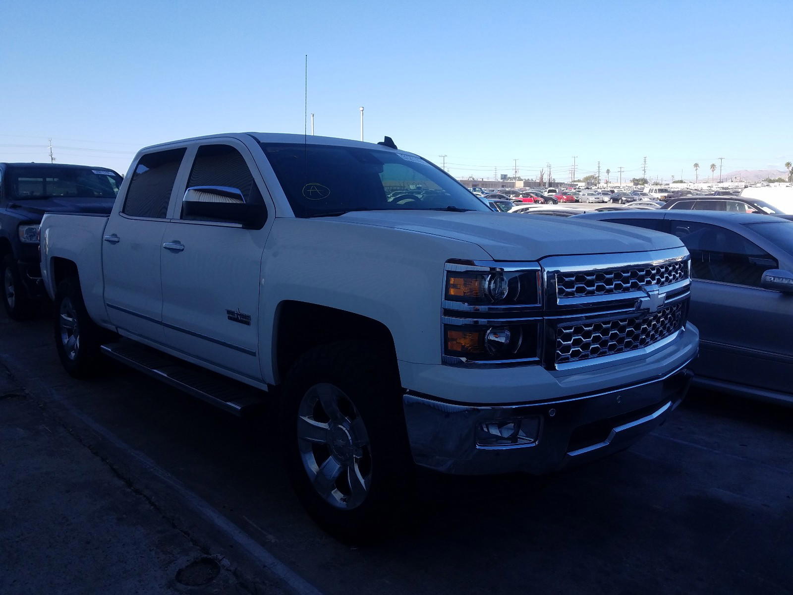 CHEVROLET SILVERADO 2015 with VIN 3GCPCSEC7FG518597 - Photo from auction