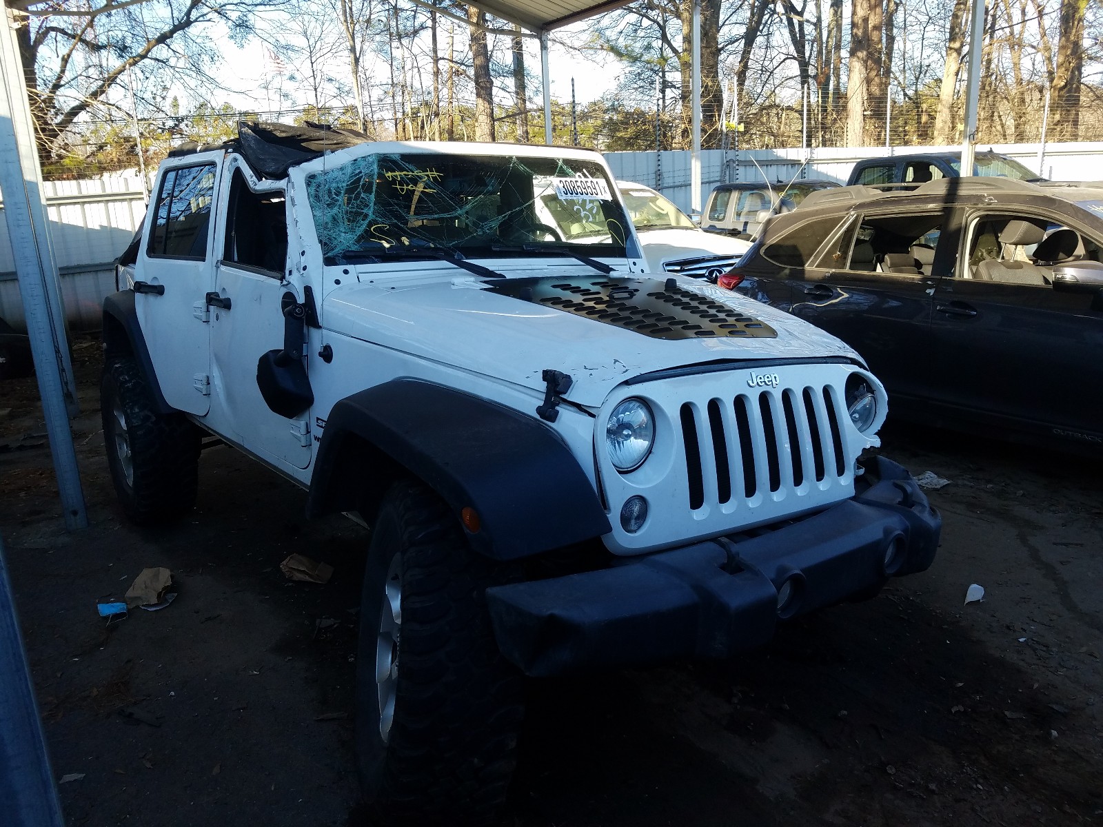Photo 1 from auction – 2015 JEEP WRANGLER U with VIN 1C4BJWDG0FL663379
