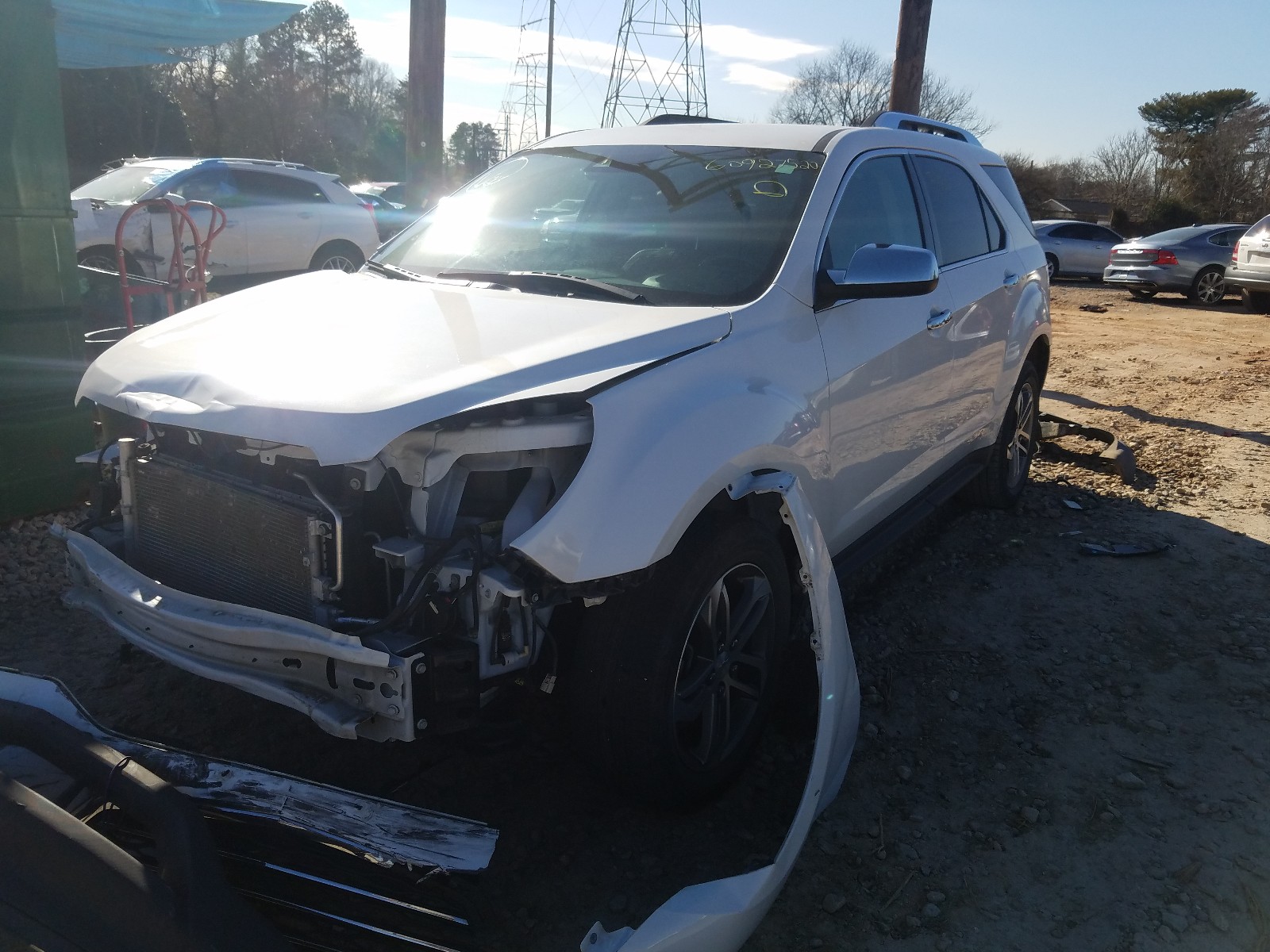 Photo 2 from auction – 2017 CHEVROLET EQUINOX PR with VIN 2GNALDEK1H6209352