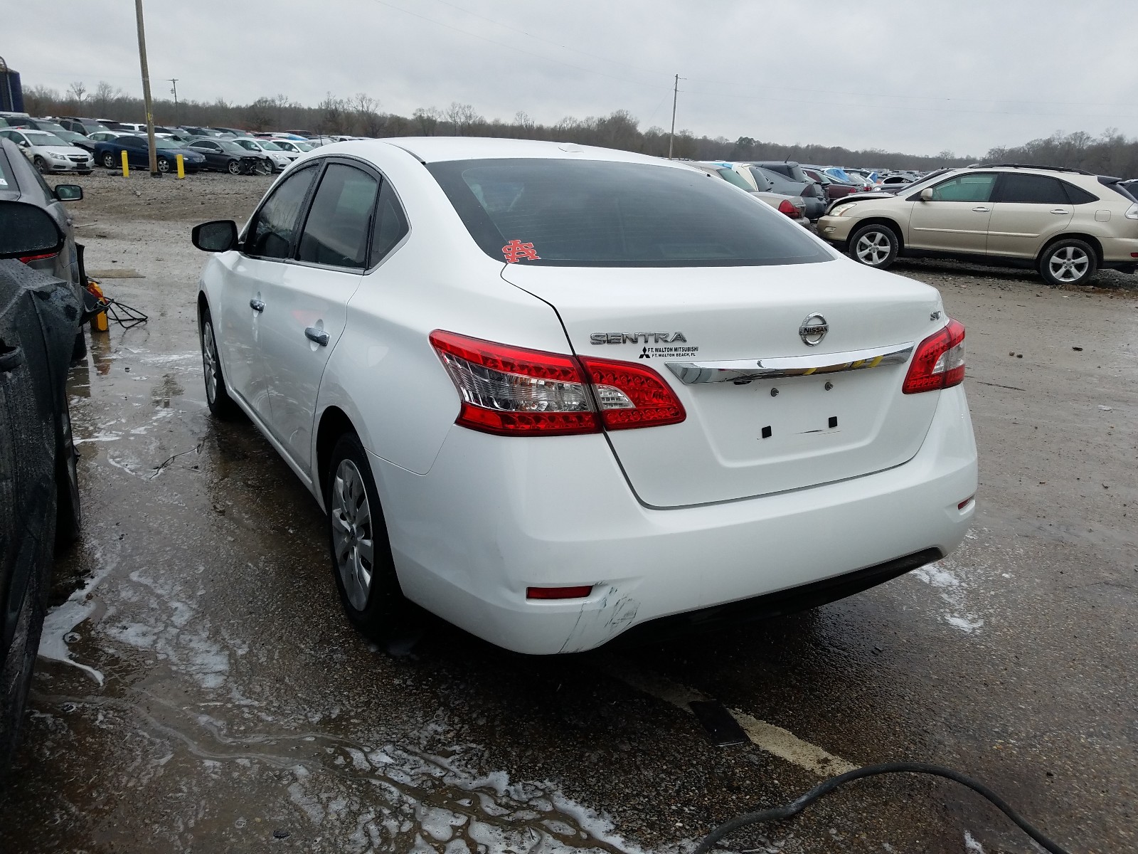 Photo 3 from auction – 2015 NISSAN SENTRA S with VIN 3N1AB7AP2FY249730