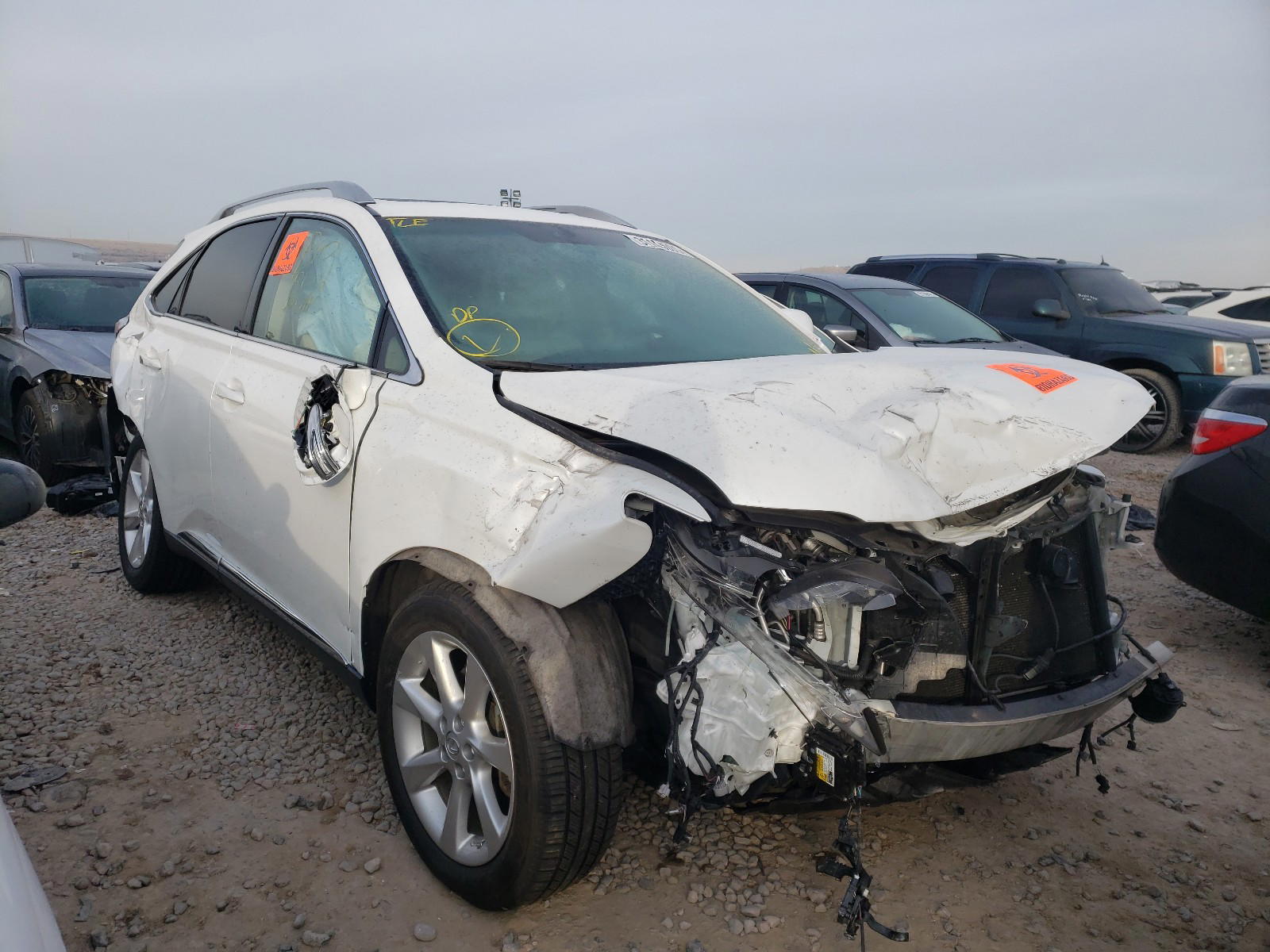 LEXUS RX 350 2010 with VIN JTJBK1BA7A2003124 - Photo from auction