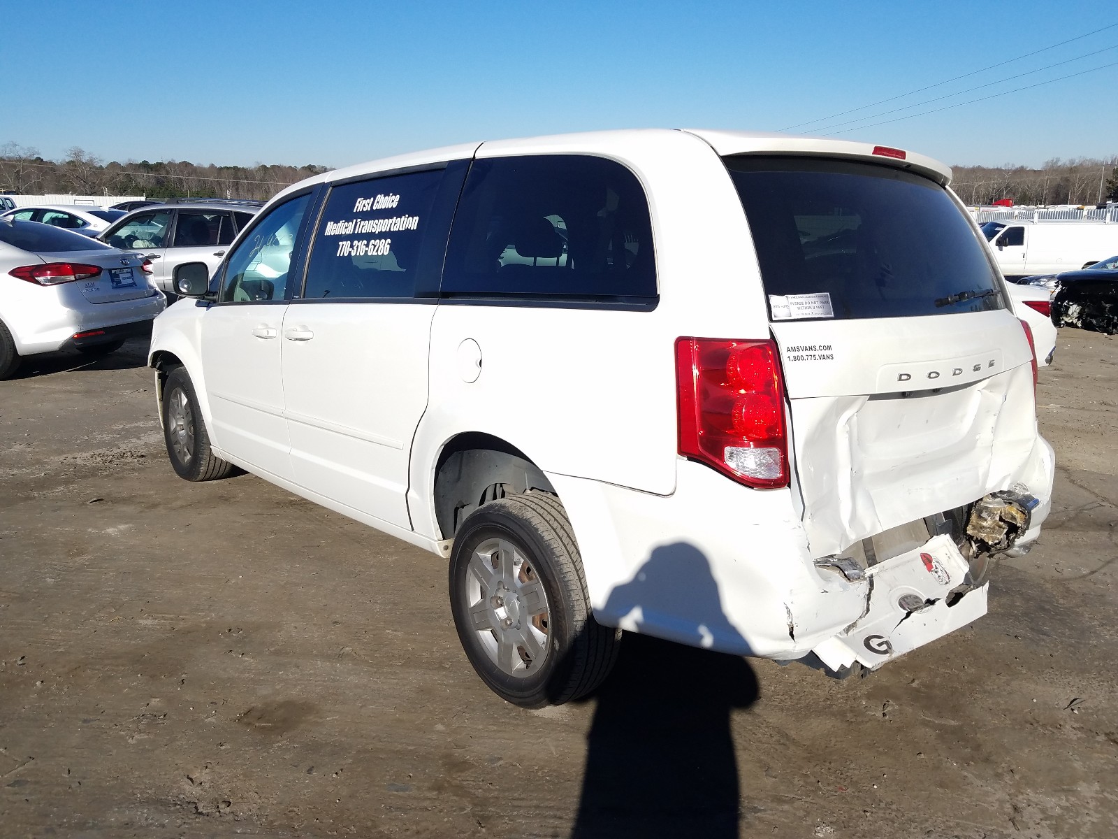 Photo 3 from auction – 2012 DODGE GRAND CARA with VIN 2C4RDGBG8CR249316