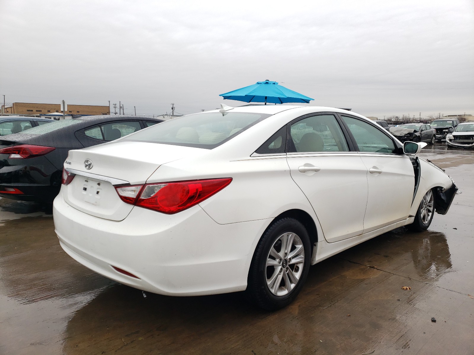 Photo 4 from auction – 2013 HYUNDAI SONATA GLS with VIN 5NPEB4AC2DH755529
