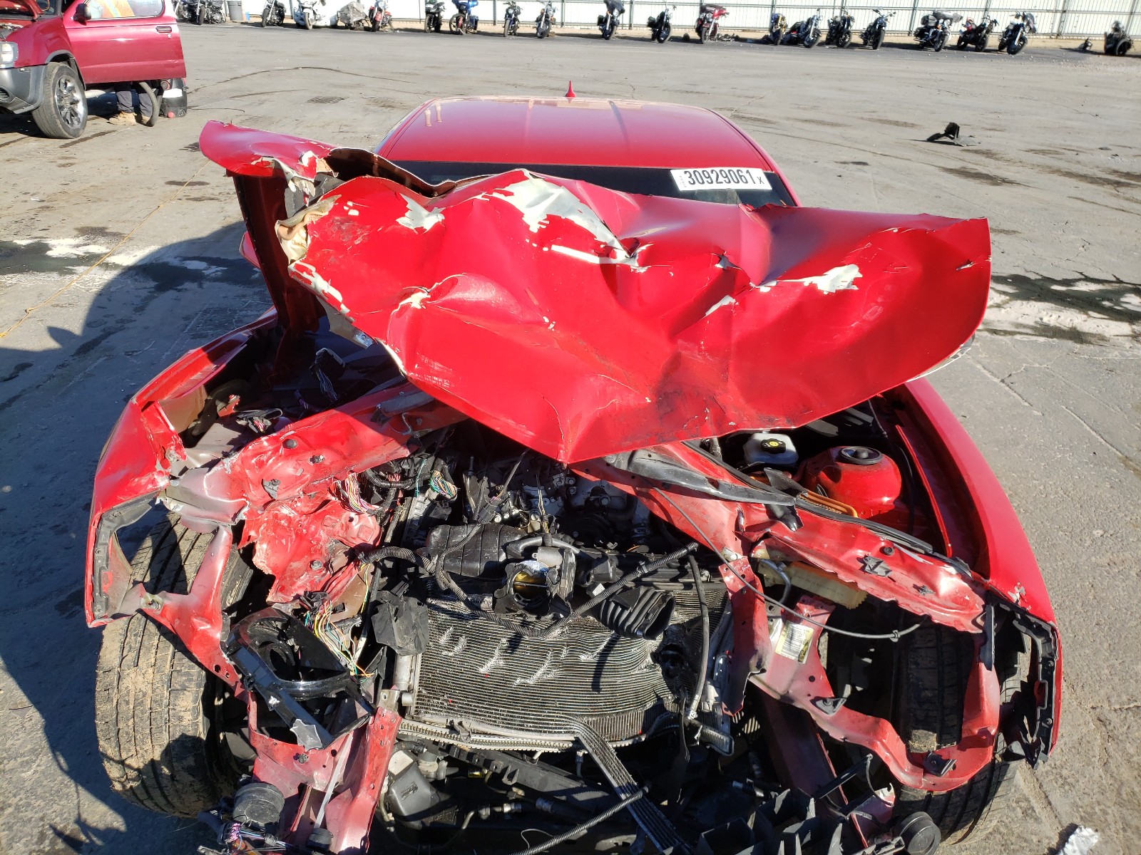 Photo 9 from auction – 2012 CHEVROLET CAMARO LT with VIN 2G1FC1E33C9193631