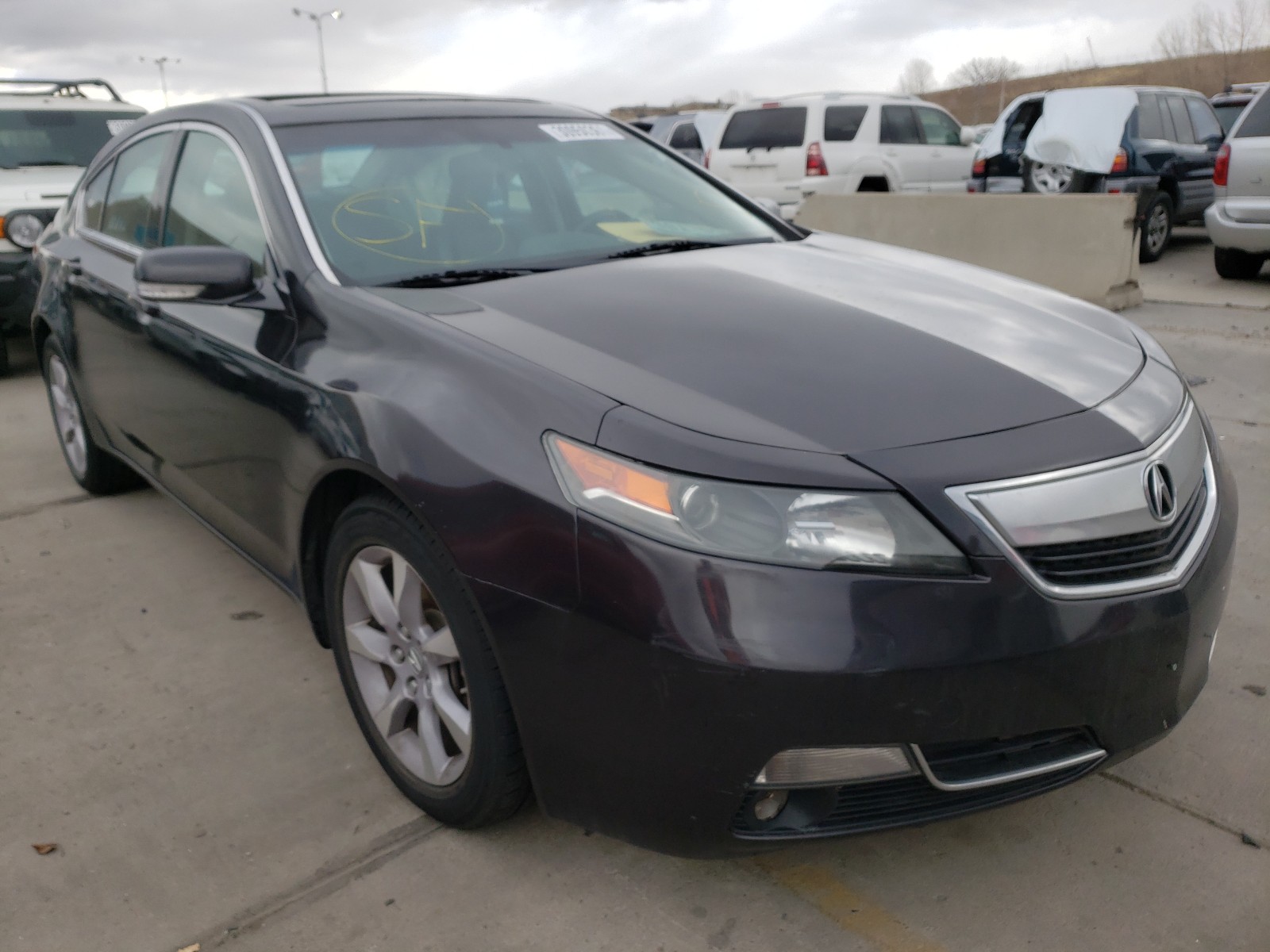 Photo 1 from auction – 2013 ACURA TL with VIN 19UUA8F21DA005876