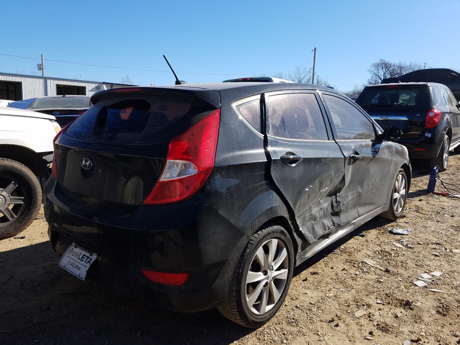 Photo 4 from auction – 2012 HYUNDAI ACCENT GLS with VIN KMHCU5AE8CU050727