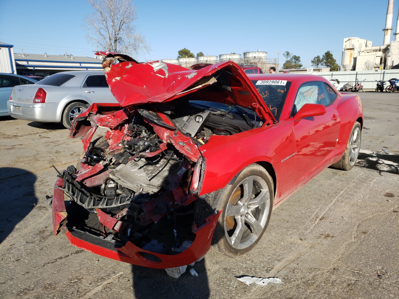 Photo 2 from auction – 2012 CHEVROLET CAMARO LT with VIN 2G1FC1E33C9193631