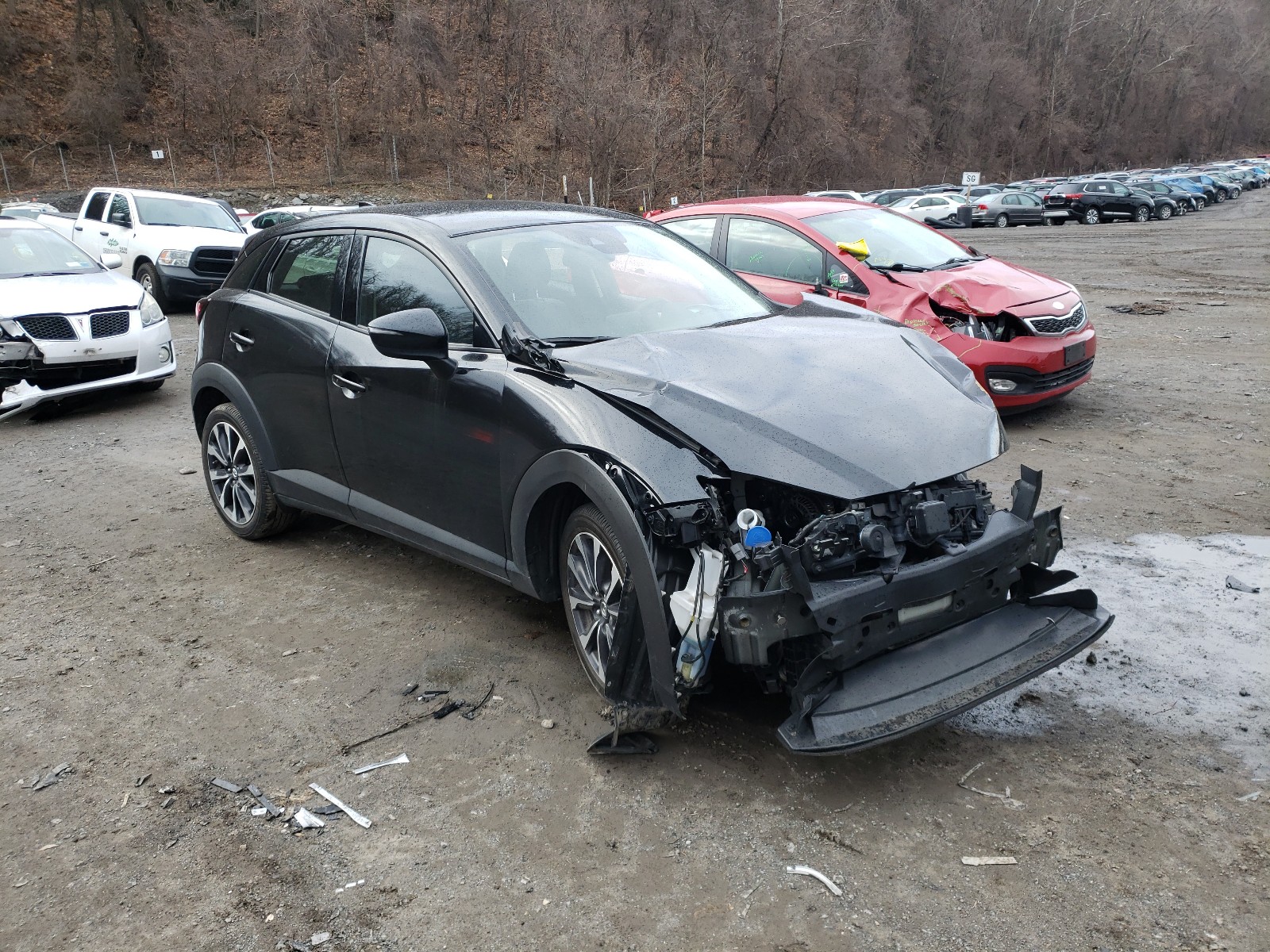 MAZDA CX-3 TOURI 2019 with VIN JM1DKDC79K1421126 - Photo from auction