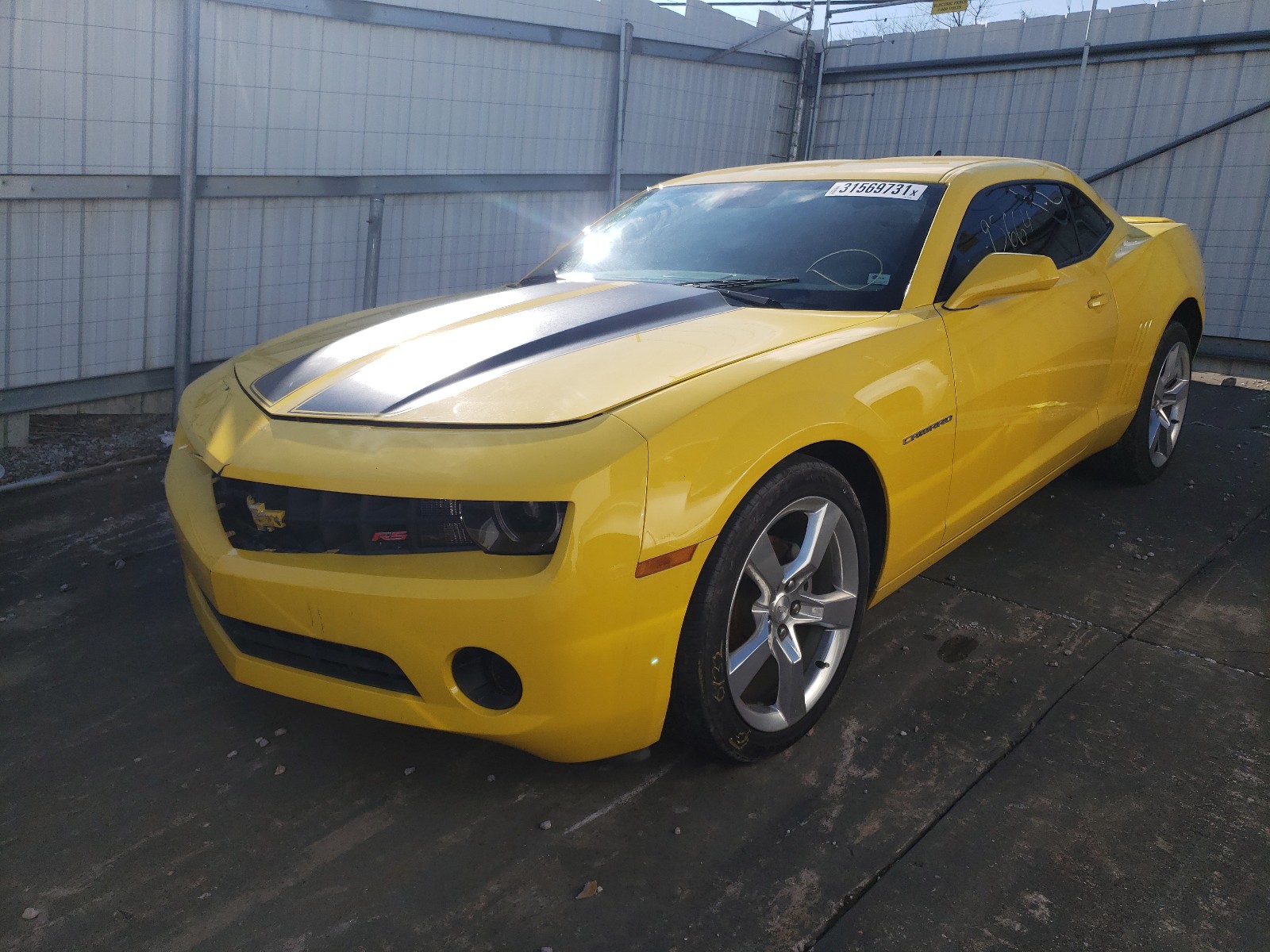 Photo 2 from auction – 2010 CHEVROLET CAMARO LT with VIN 2G1FC1EV0A9198798