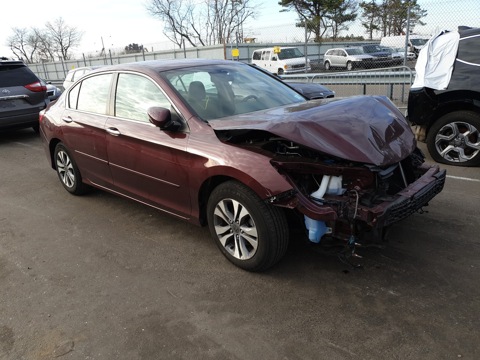 Photo 1 from auction – 2014 HONDA ACCORD LX with VIN 1HGCR2F30EA301550