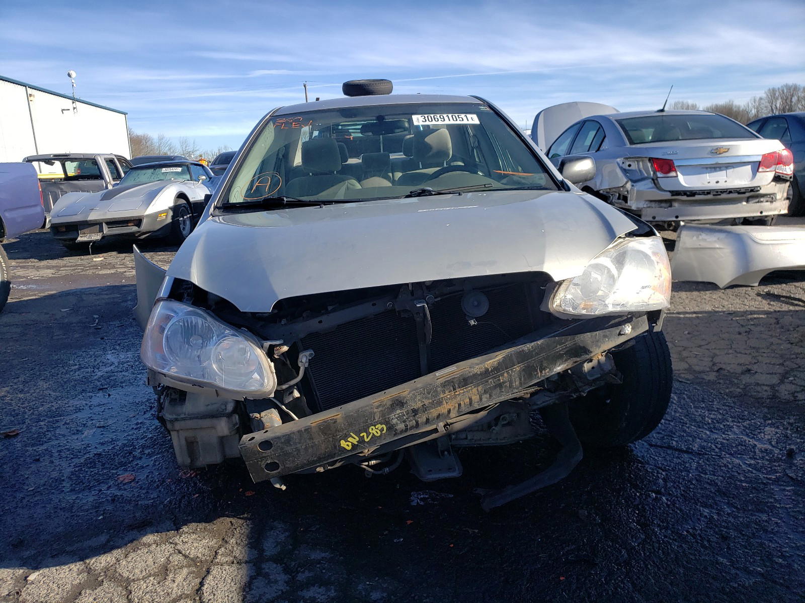 Photo 9 from auction – 2008 TOYOTA COROLLA CE with VIN 1NXBR32E58Z024805