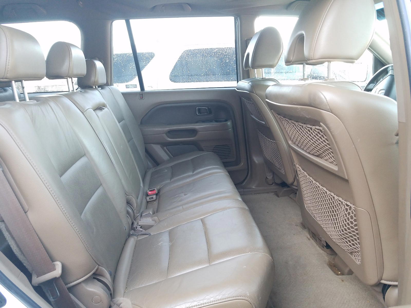 Photo 6 from auction – 2008 HONDA PILOT EXL with VIN 5FNYF28768B013055
