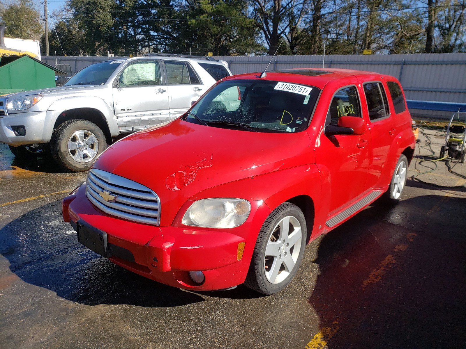 Photo 2 from auction – 2009 CHEVROLET HHR LT with VIN 3GNCA23B99S504255
