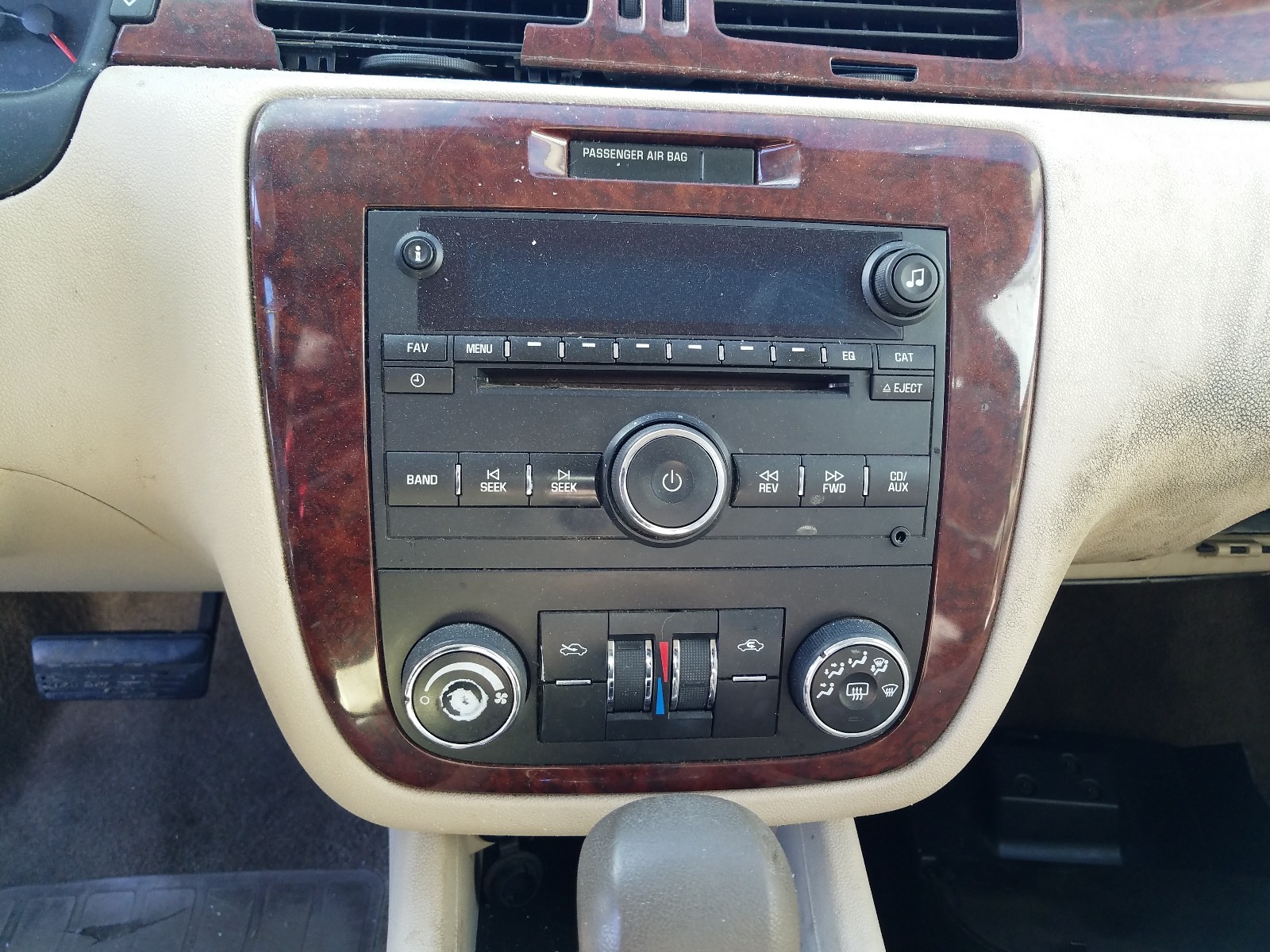 Photo 9 from auction – 2007 CHEVROLET IMPALA LT with VIN 2G1WT58KX79303123