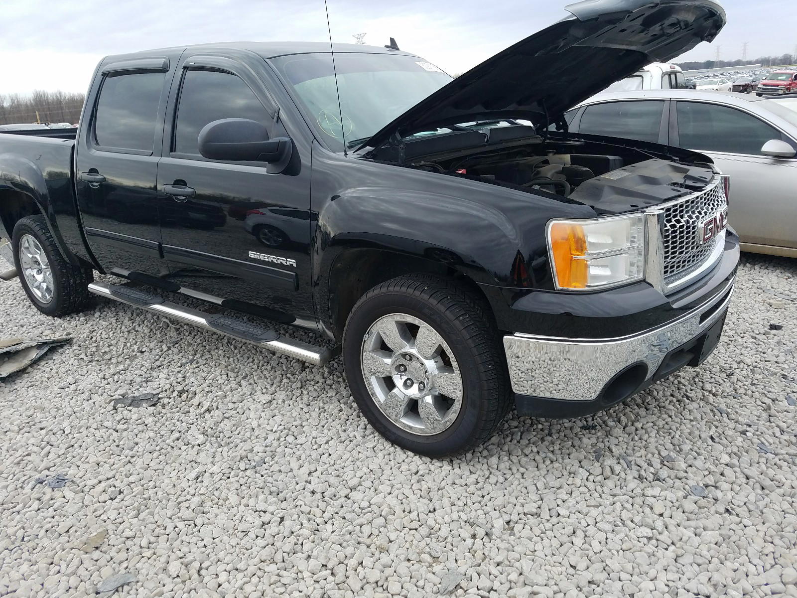 GMC SIERRA 2011 with VIN 3GTP1VE01BG208775 - Photo from auction